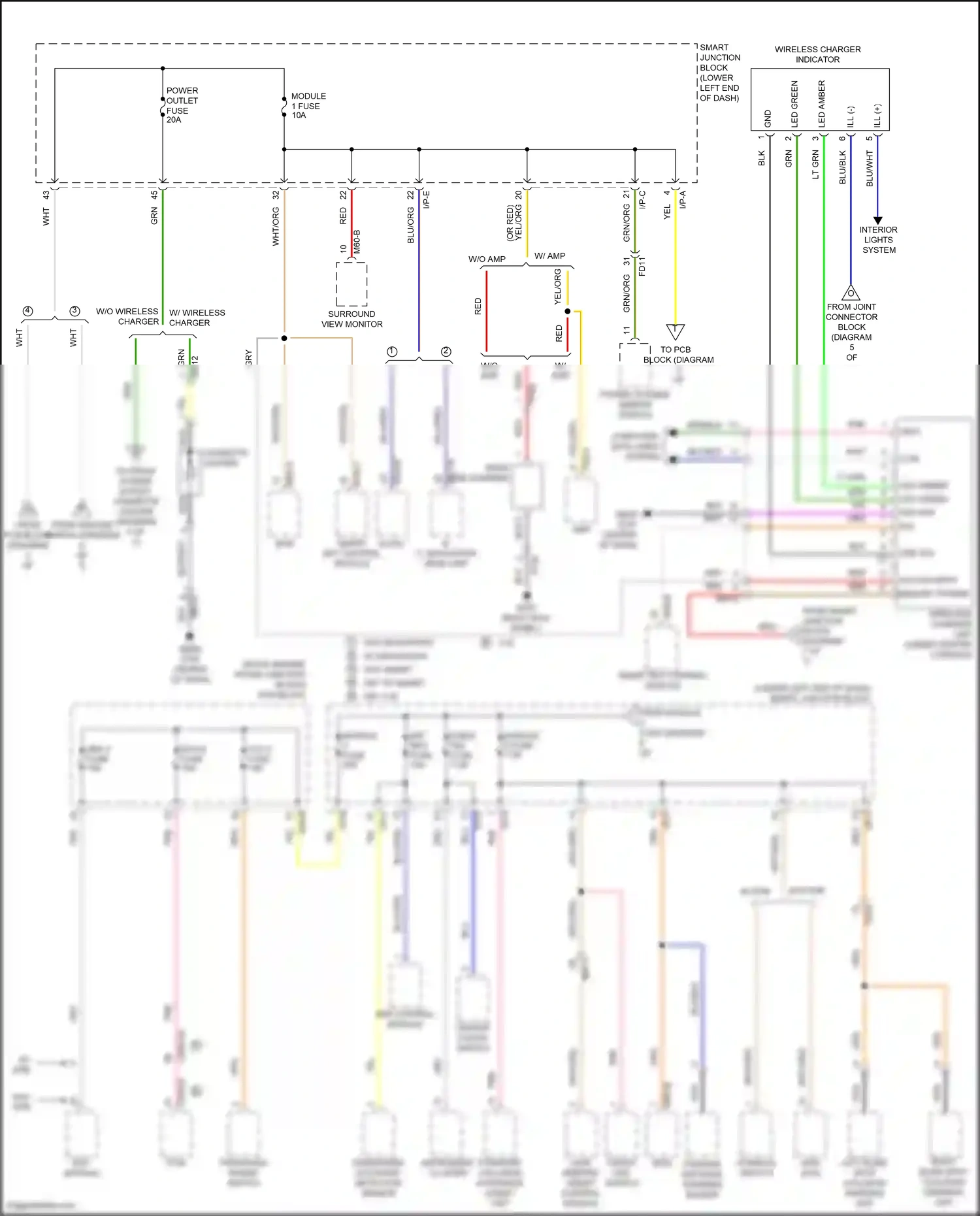 Wiring diagram acc/on input for Hyundai Tucson III facelift (2018-2021) (13 of 13)