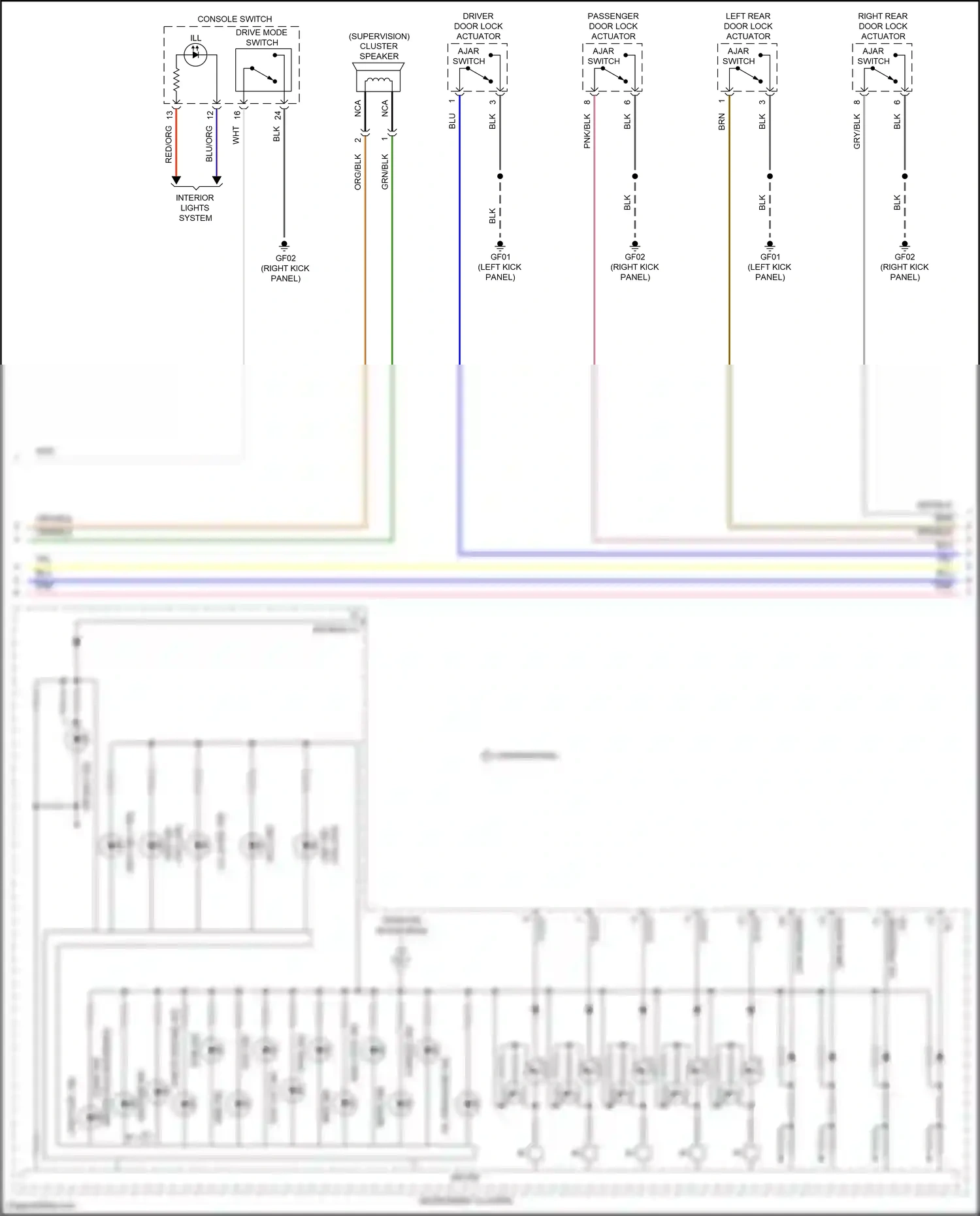 Wiring diagram check engine ind for Hyundai Tucson III facelift (2018-2021) (1 of 1)