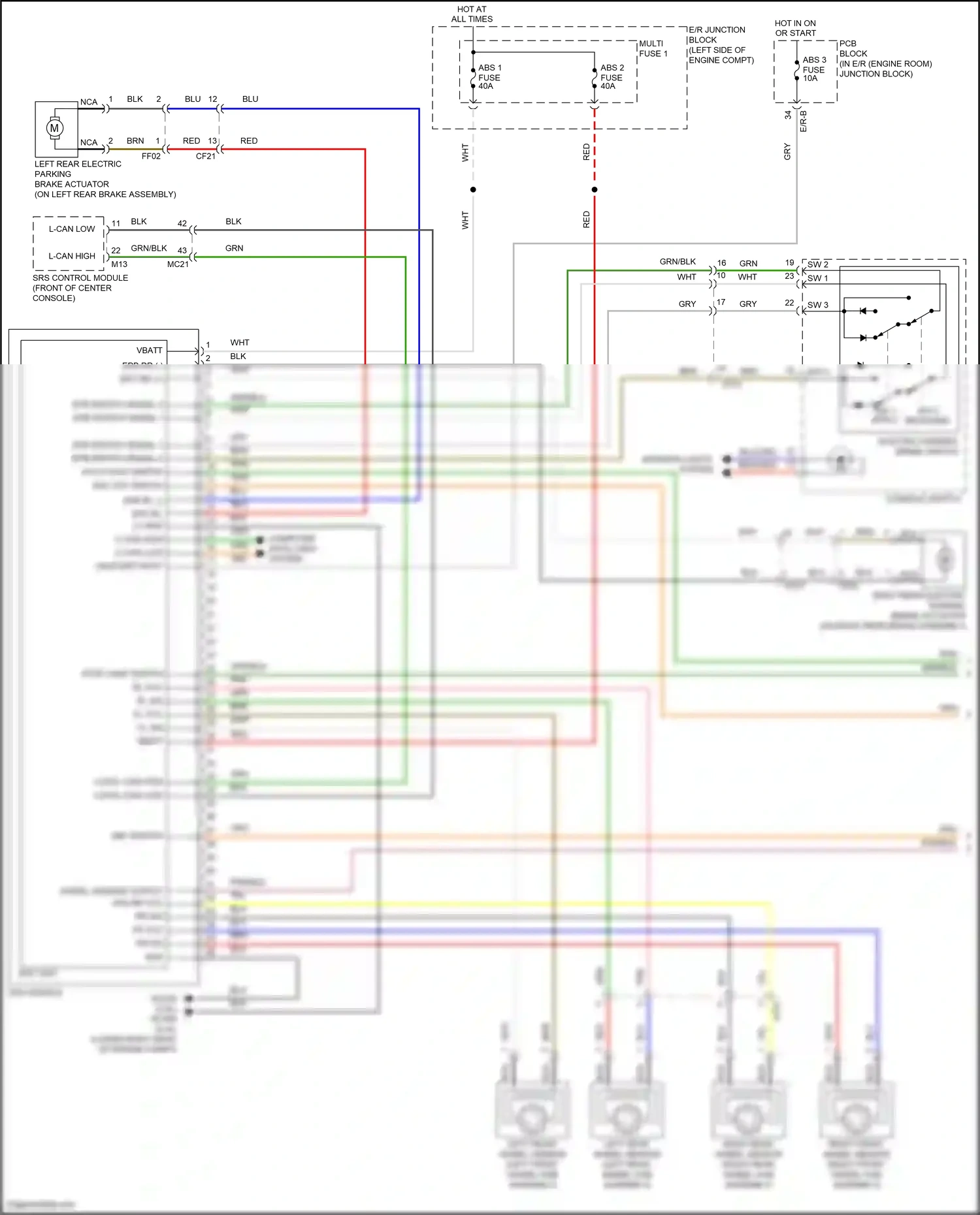 Wiring diagram computer data lines system for Hyundai Tucson III facelift (2018-2021) (31 of 78)
