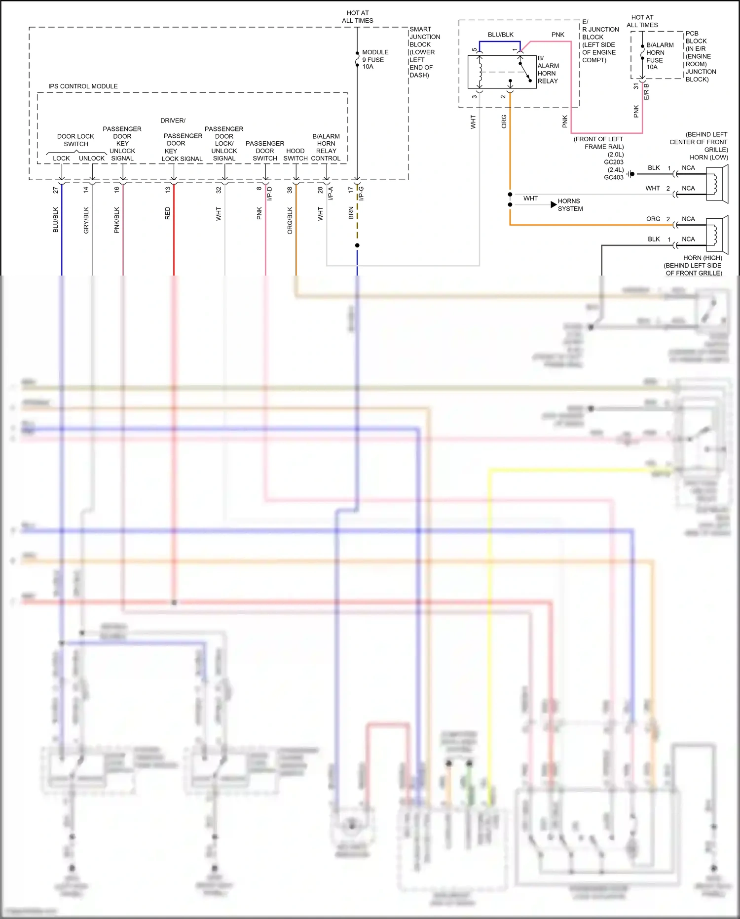 Wiring diagram computer data lines system for Hyundai Tucson III facelift (2018-2021) (57 of 78)