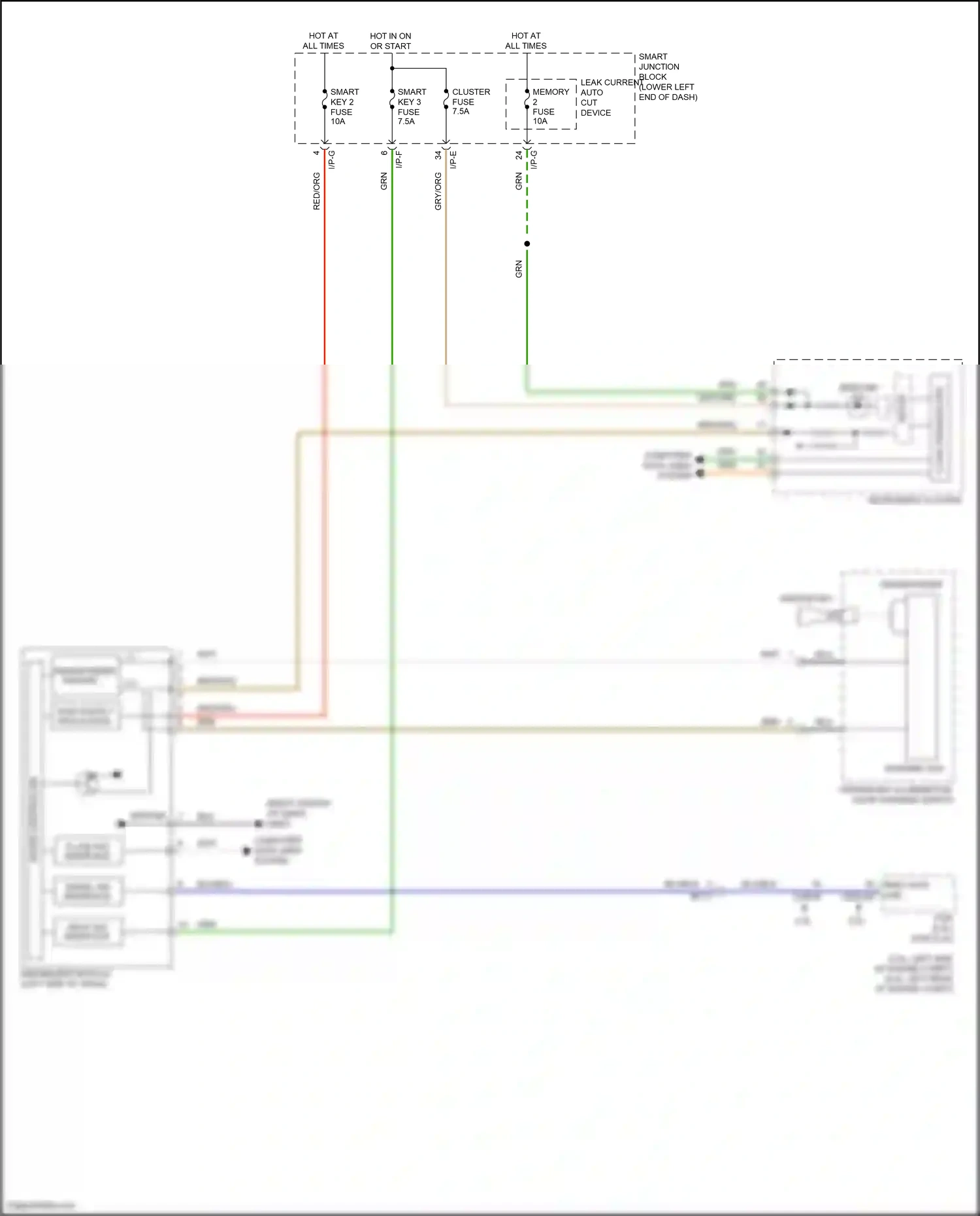 Wiring diagram computer data lines system for Hyundai Tucson III facelift (2018-2021) (27 of 78)