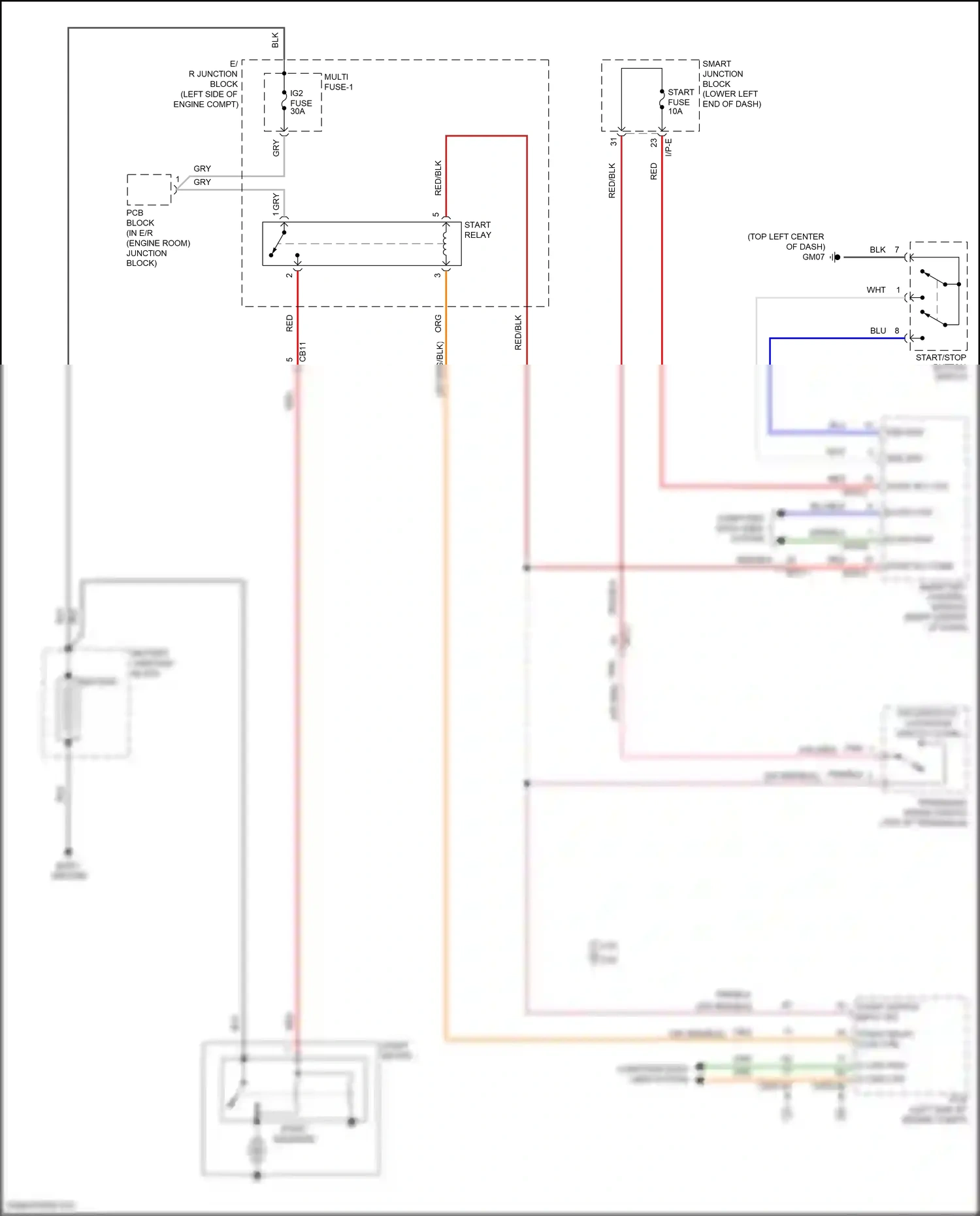 Wiring diagram computer data lines system for Hyundai Tucson III facelift (2018-2021) (18 of 78)