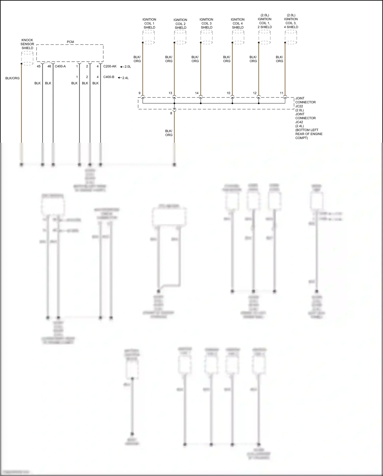 Wiring diagram esc module for Hyundai Tucson III facelift (2018-2021) (7 of 12)