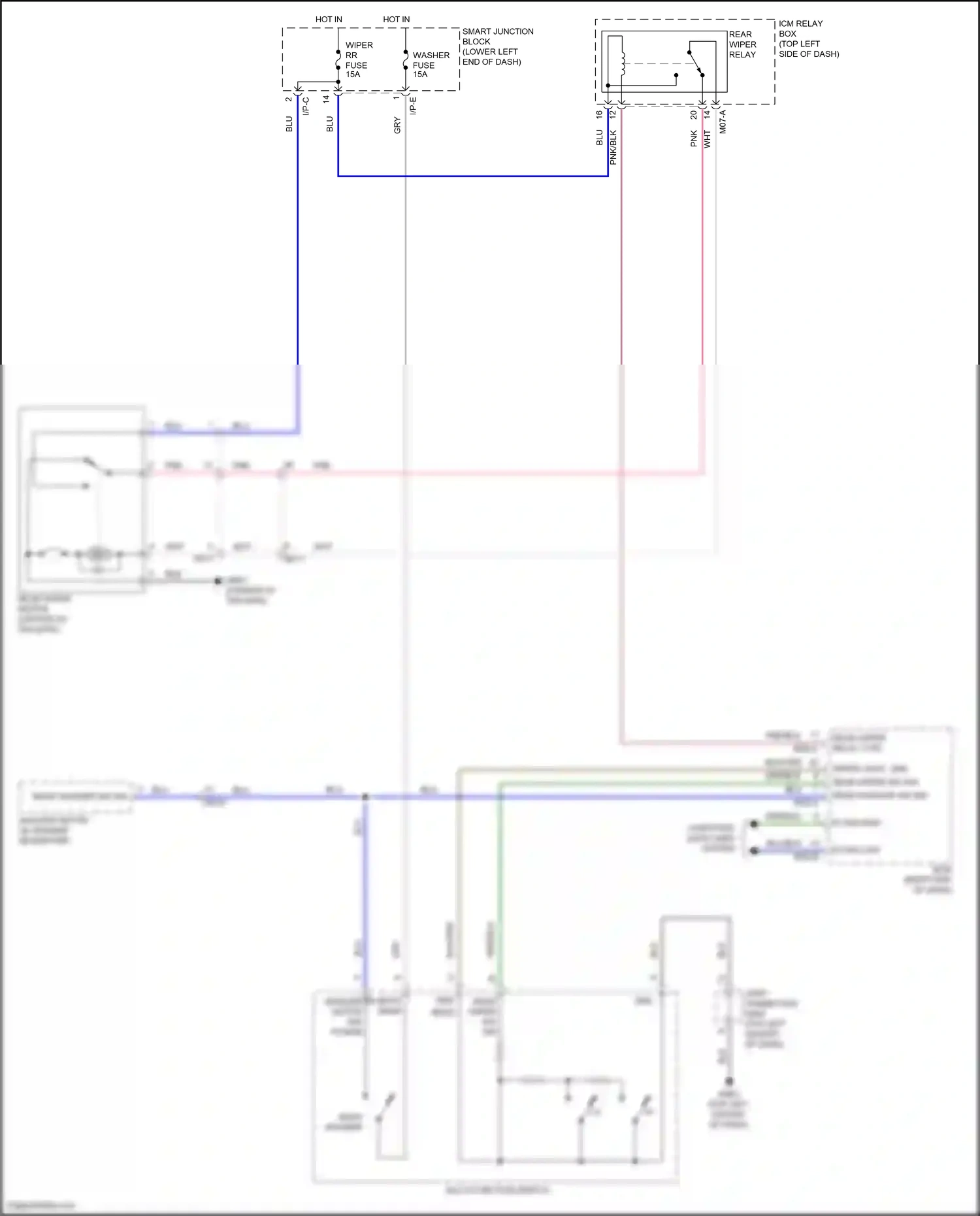 Wiring diagram i/p-e for Hyundai Tucson III facelift (2018-2021) (29 of 59)