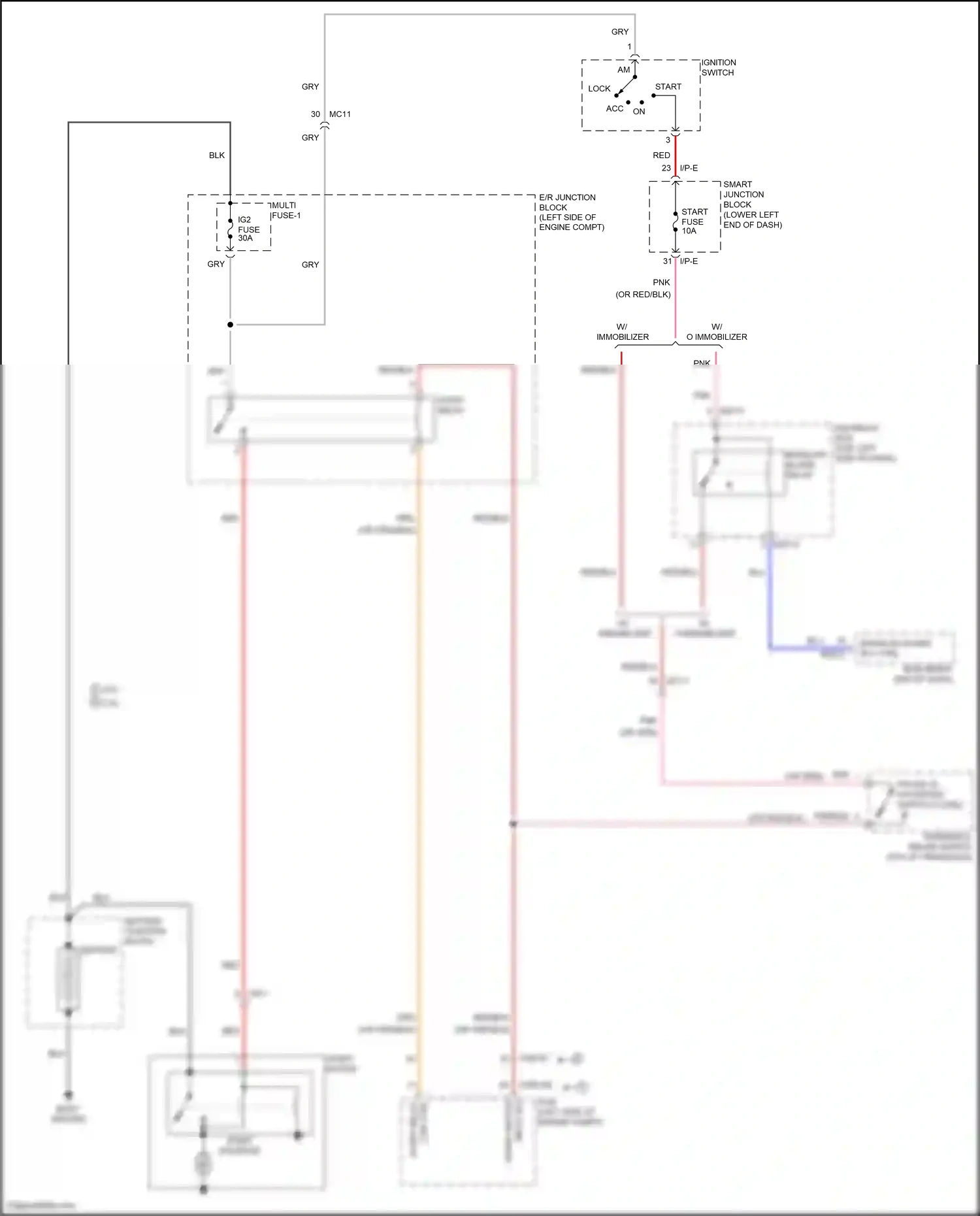 Wiring diagram i/p-e for Hyundai Tucson III facelift (2018-2021) (8 of 59)