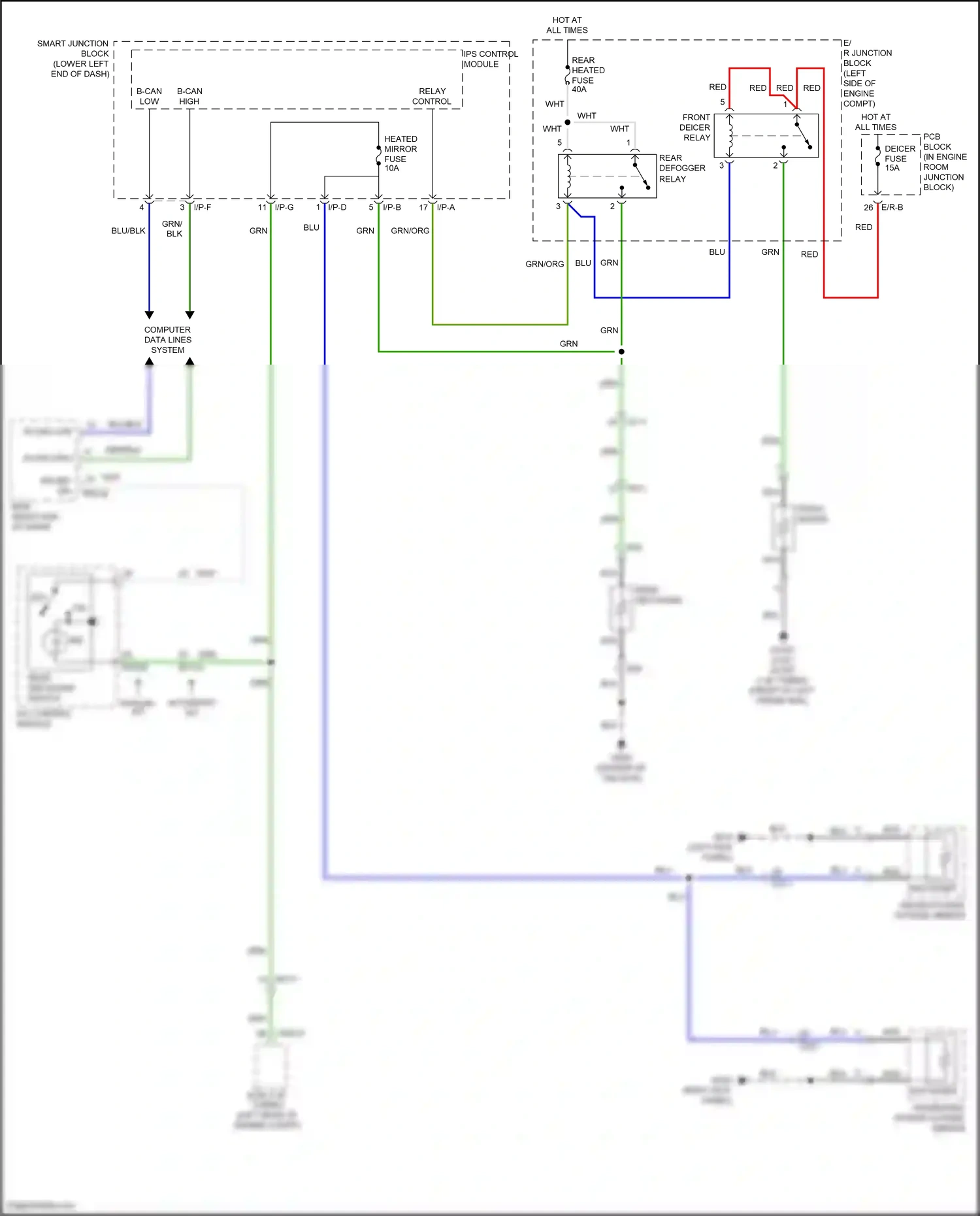 Wiring diagram computer data lines system for Hyundai Tucson III (2015-2018) (6 of 68)