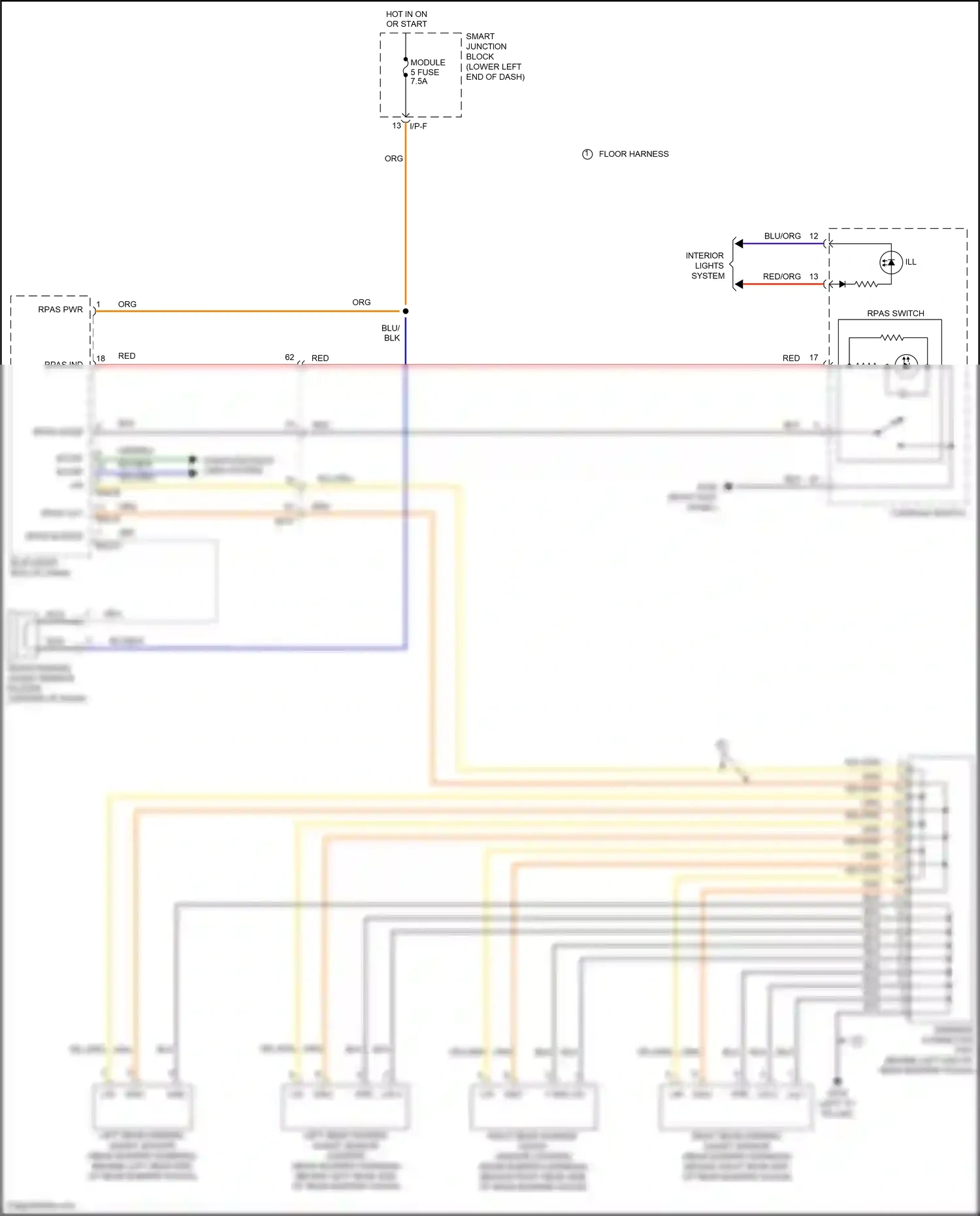 Wiring diagram computer data lines system for Hyundai Tucson III (2015-2018) (50 of 68)
