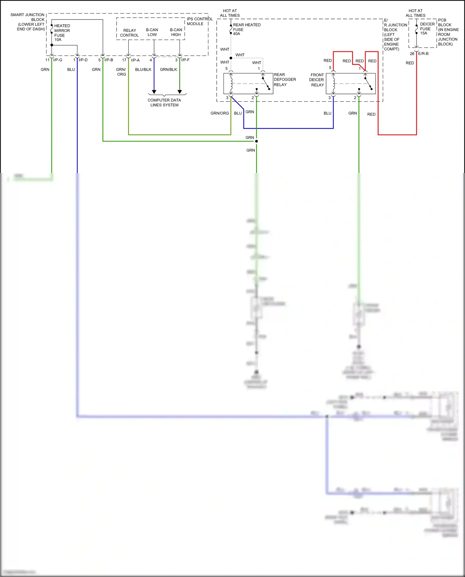 Wiring diagram computer data lines system for Hyundai Tucson III (2015-2018) (5 of 68)