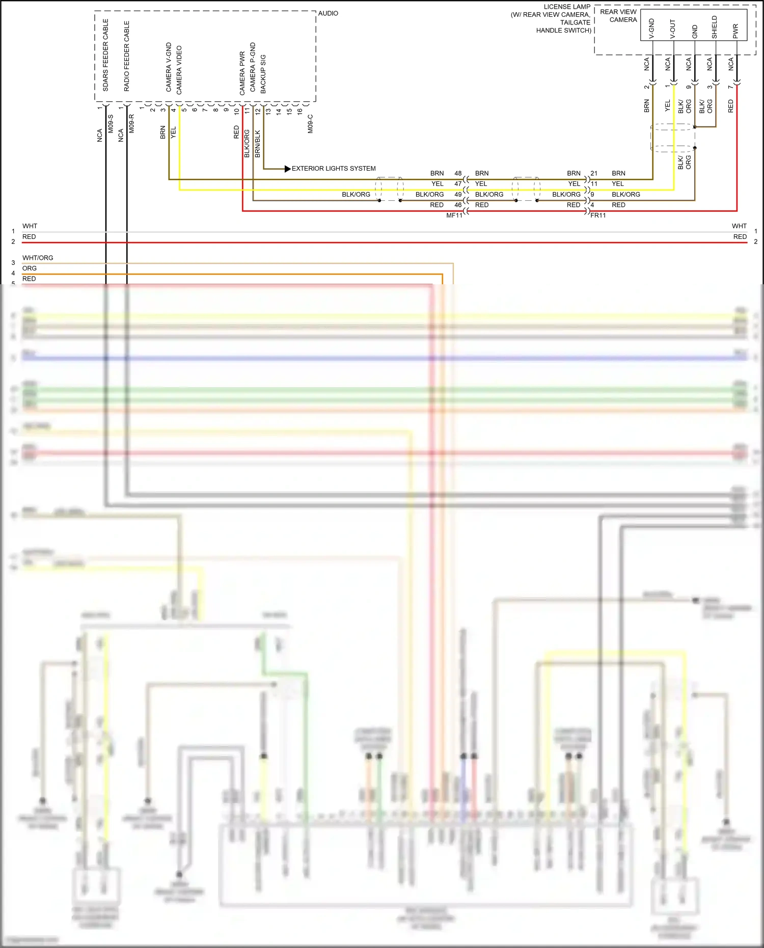 Wiring diagram computer data lines system for Hyundai Tucson III (2015-2018) (36 of 68)