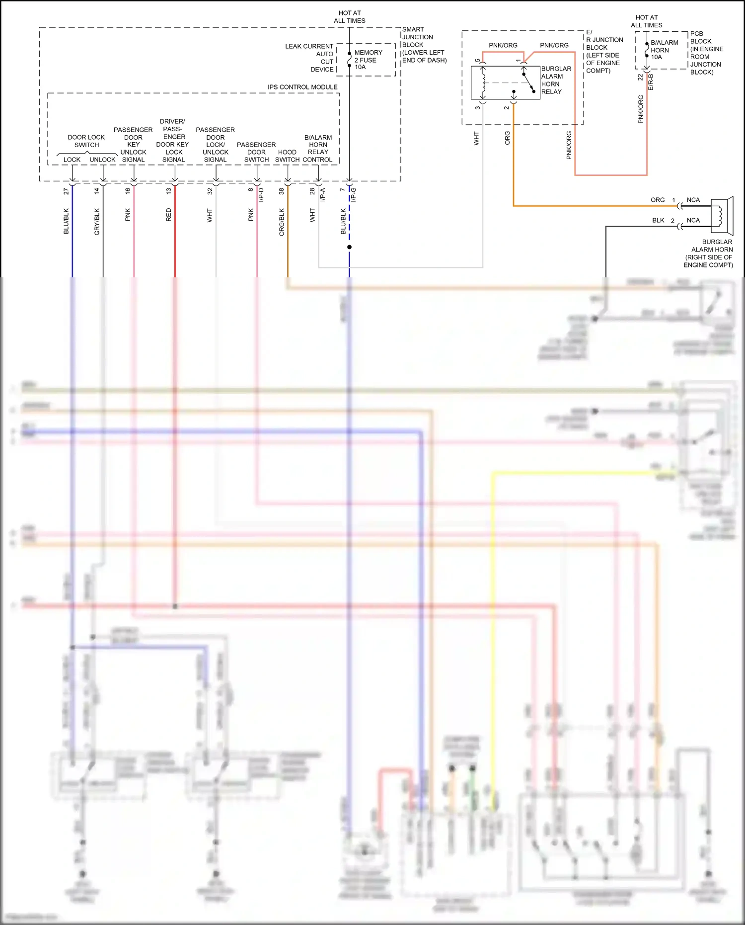Wiring diagram computer data lines system for Hyundai Tucson III (2015-2018) (20 of 68)