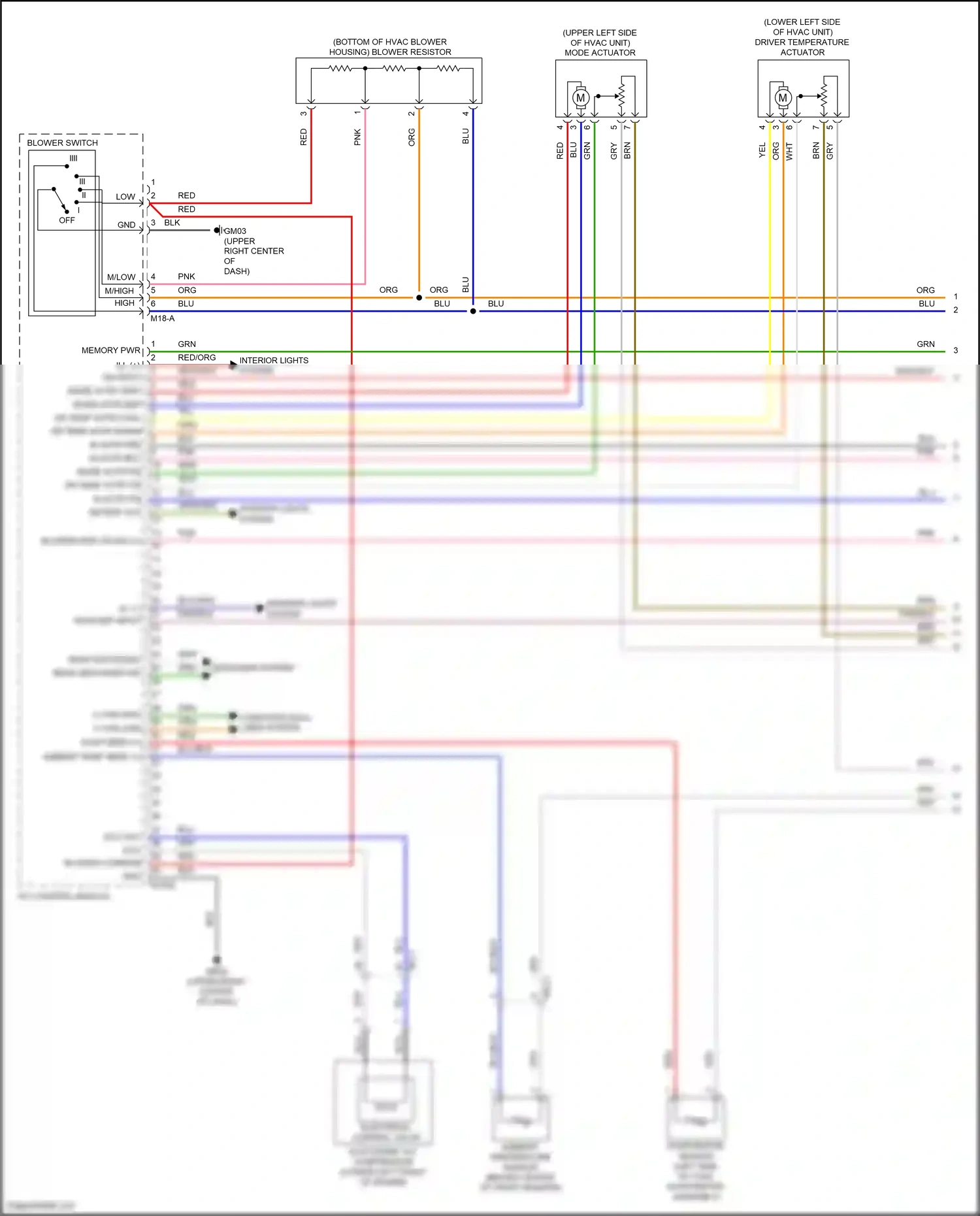 Wiring diagram electrical control valve electronic a/c compressor for Hyundai Tucson III (2015-2018) (2 of 2)