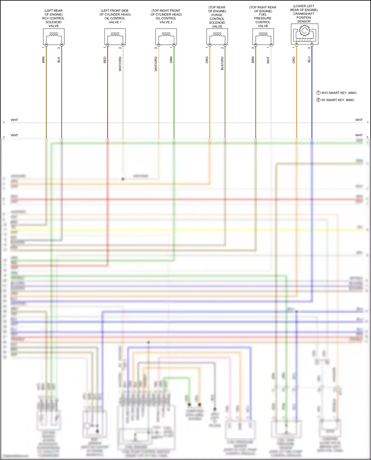 Wiring diagram fps input for Hyundai Tucson III (2015-2018) (1 of 1)