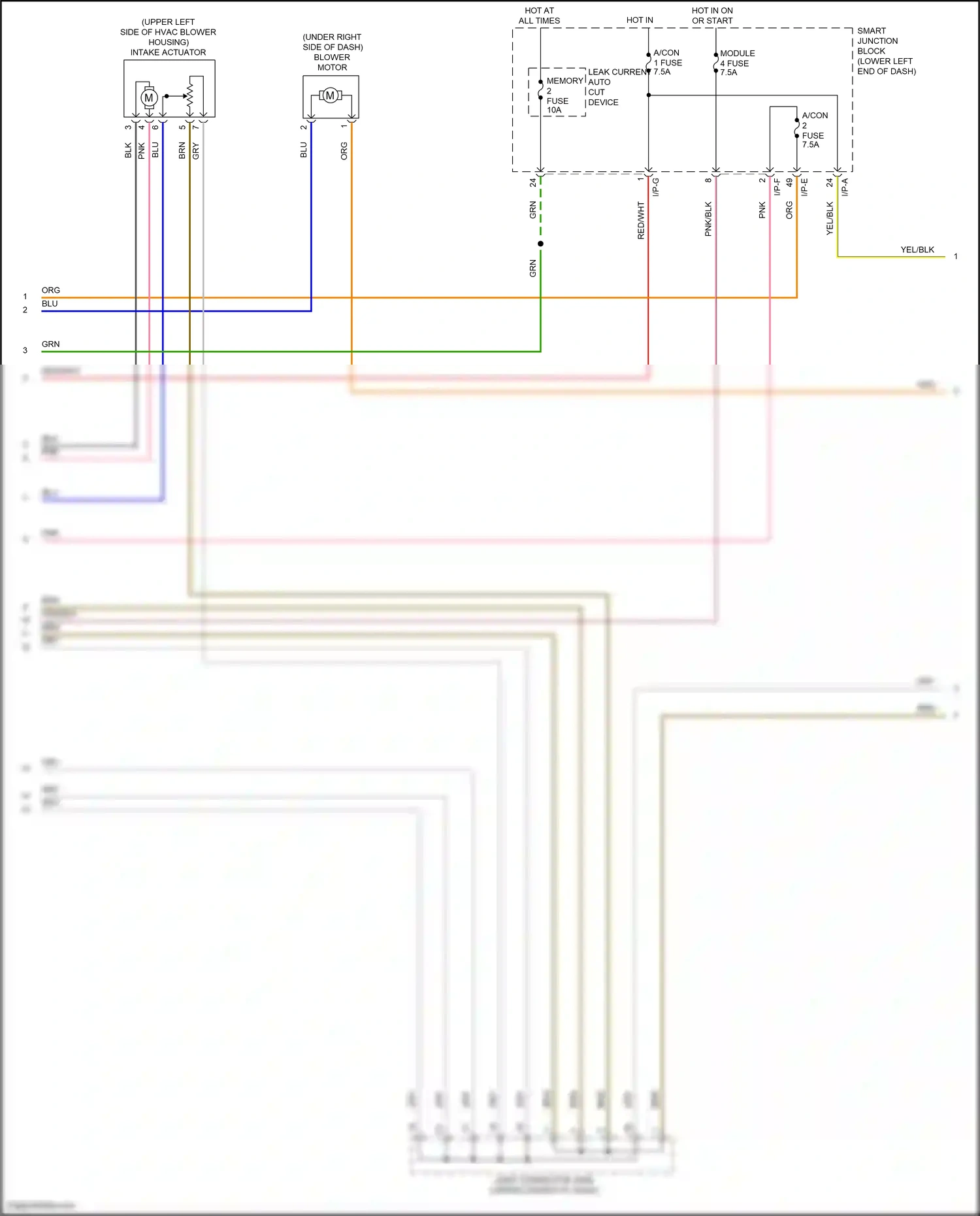 Wiring diagram i/p-e for Hyundai Tucson III (2015-2018) (19 of 56)