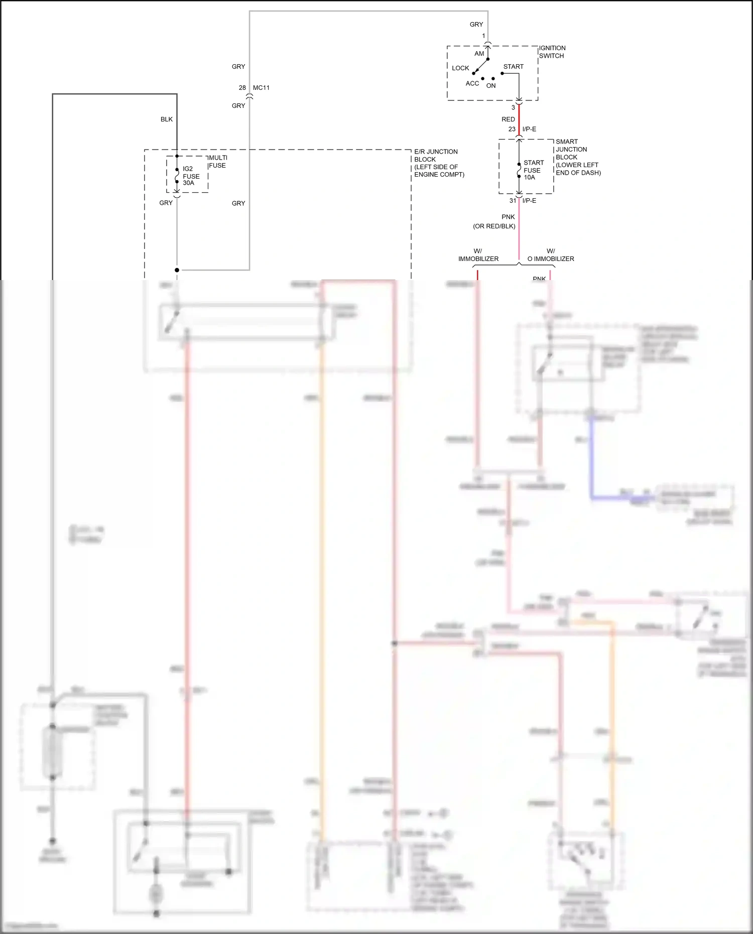 Wiring diagram low ctrl for Hyundai Tucson III (2015-2018) (1 of 1)