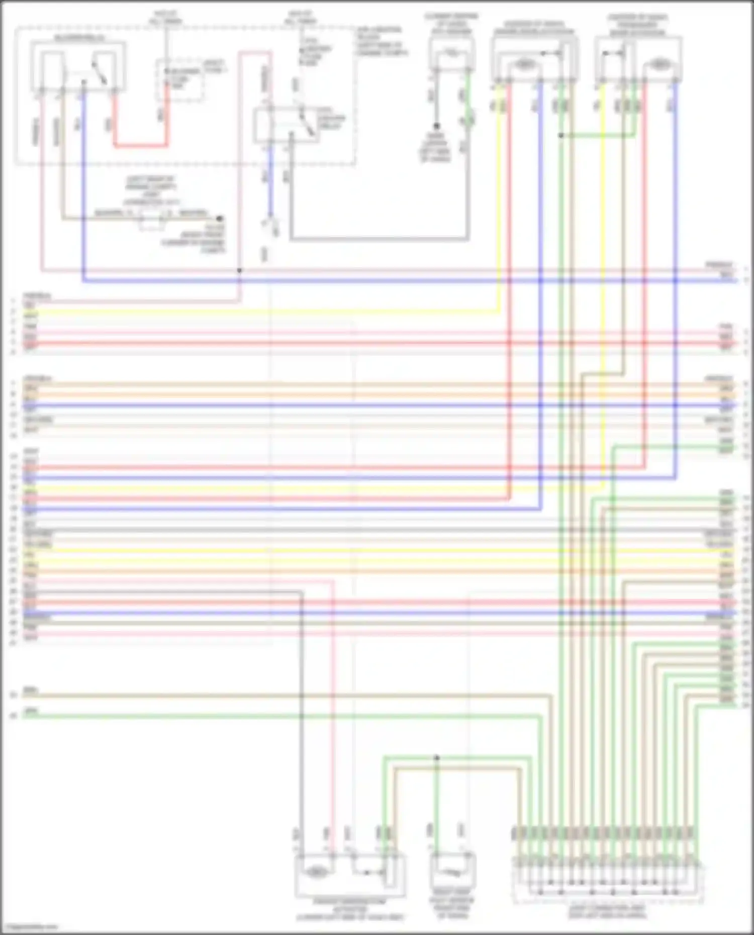 Tucson Hyundai IV (2020-2024): Automatic a/c circuit, hybrid (2 of 5)