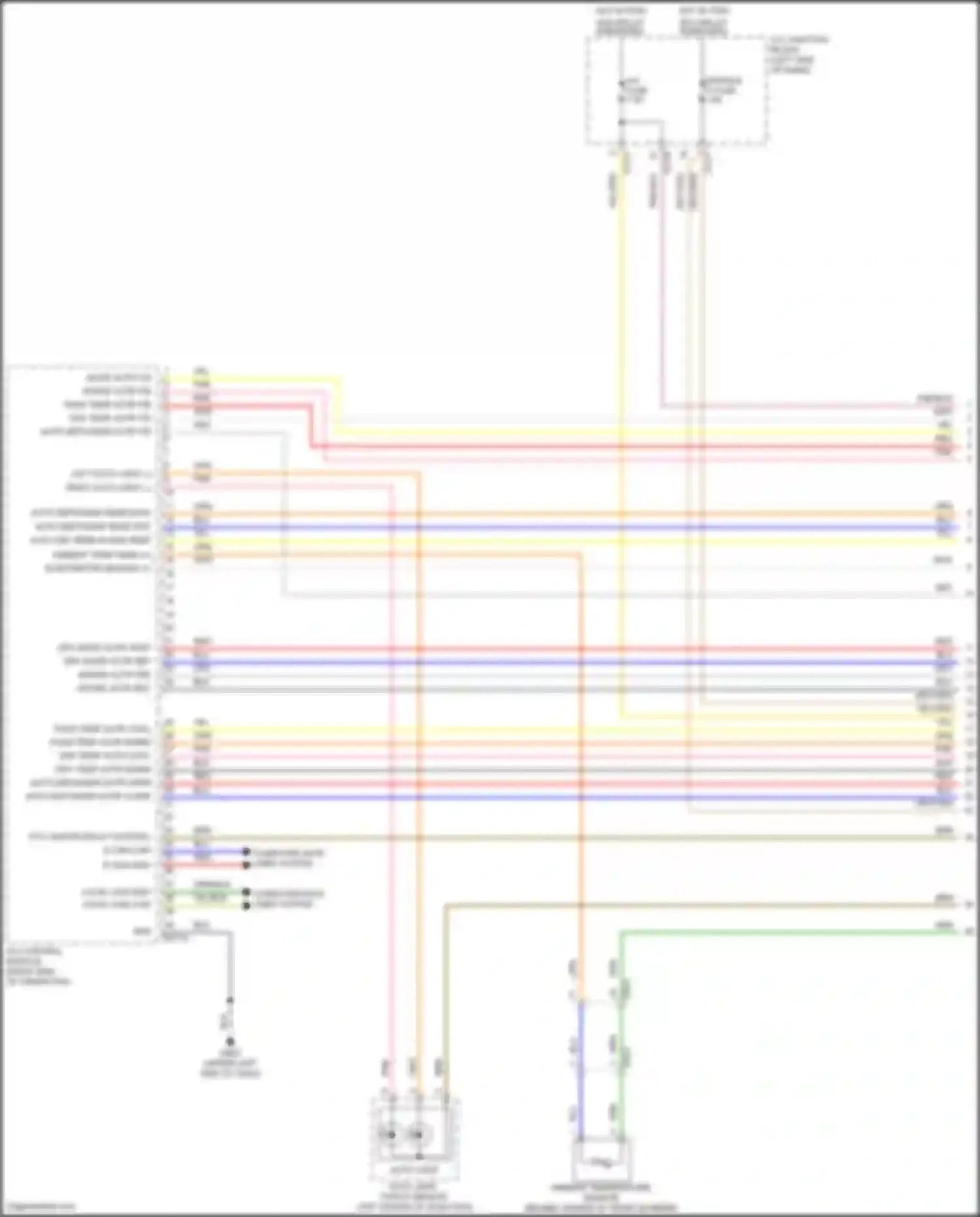Tucson Hyundai IV (2020-2024): Automatic a/c circuit, nx4 (1 of 5)
