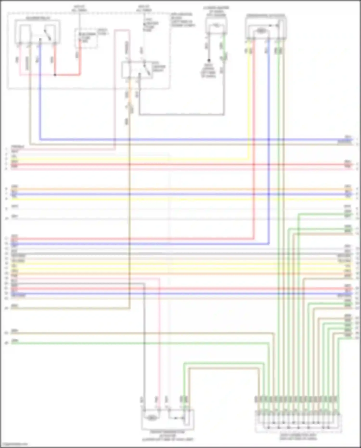 Tucson Hyundai IV (2020-2024): Automatic a/c circuit, nx4 (2 of 5)