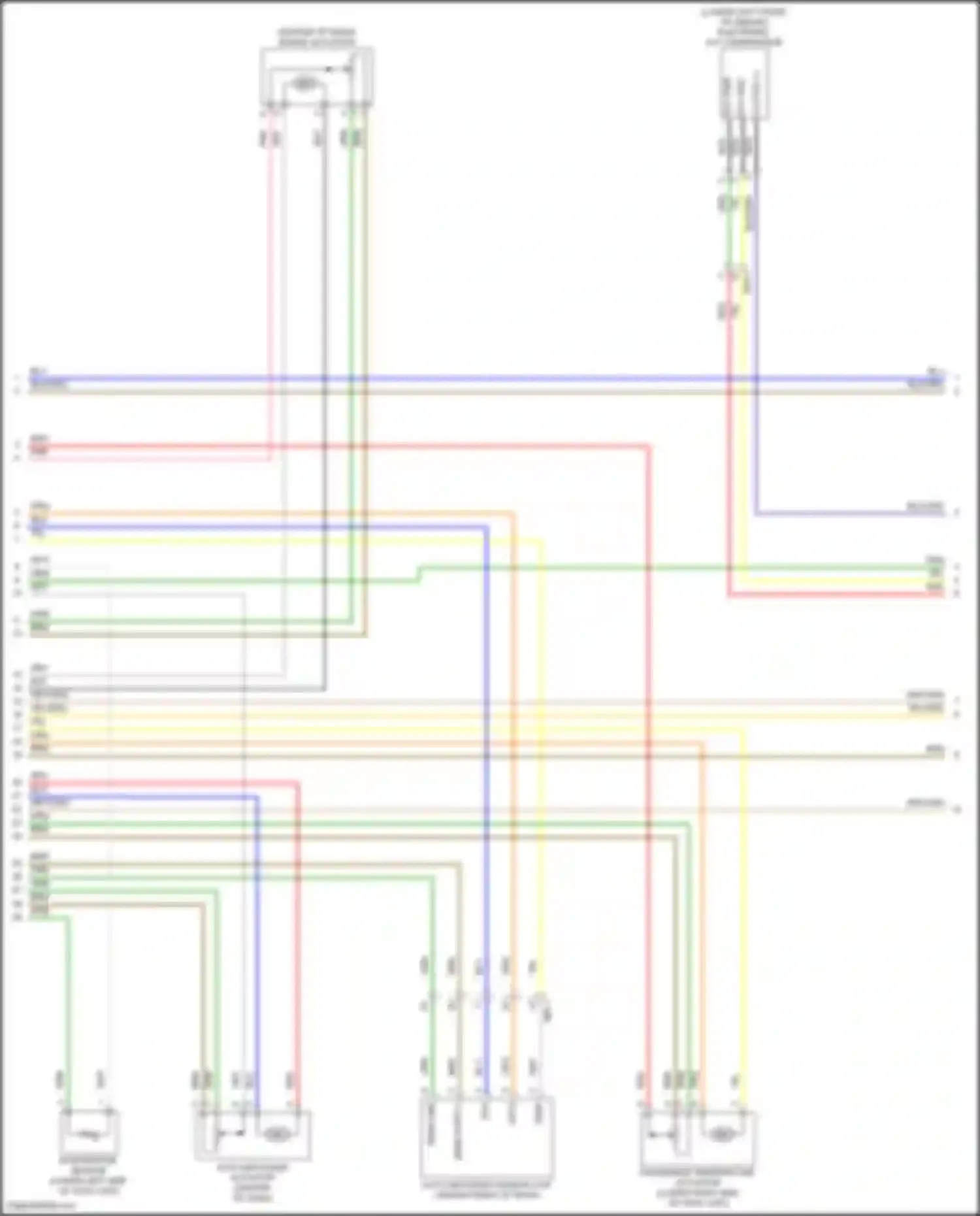 Tucson Hyundai IV (2020-2024): Automatic a/c circuit, nx4 (3 of 5)