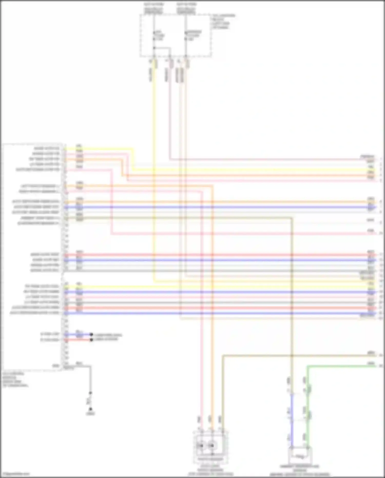 Tucson Hyundai IV (2020-2024): Automatic a/c circuit, nx4a (1 of 5)