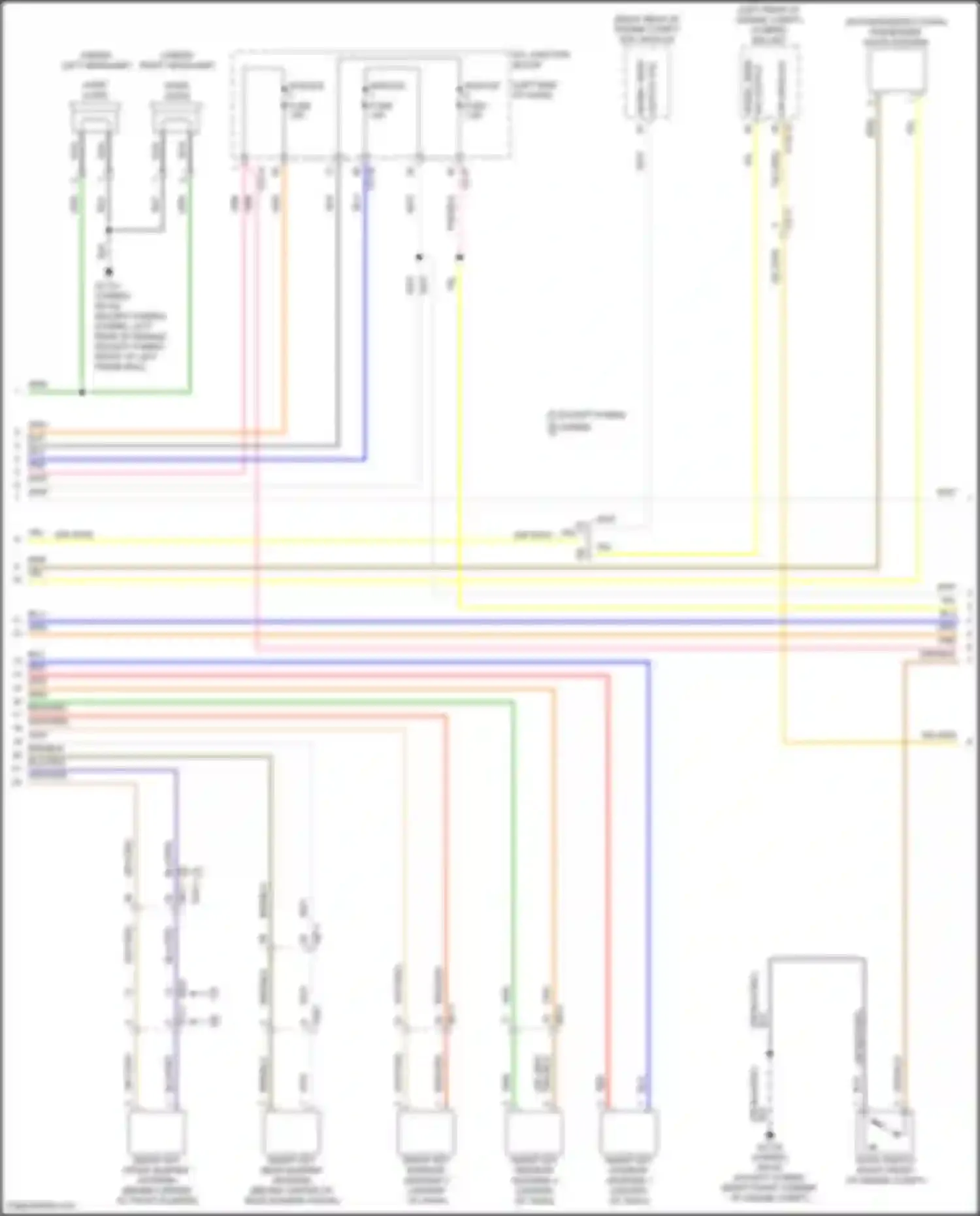Tucson Hyundai IV (2020-2024): Forced entry circuit, except nx4a w/ nfc (2 of 5)