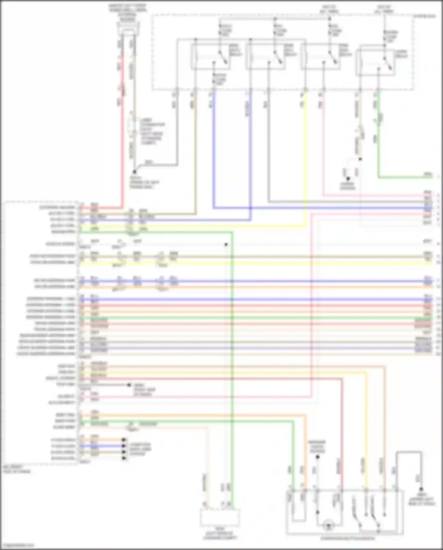 Tucson Hyundai IV (2020-2024): Forced entry circuit, nx4a w/ nfc (1 of 5)