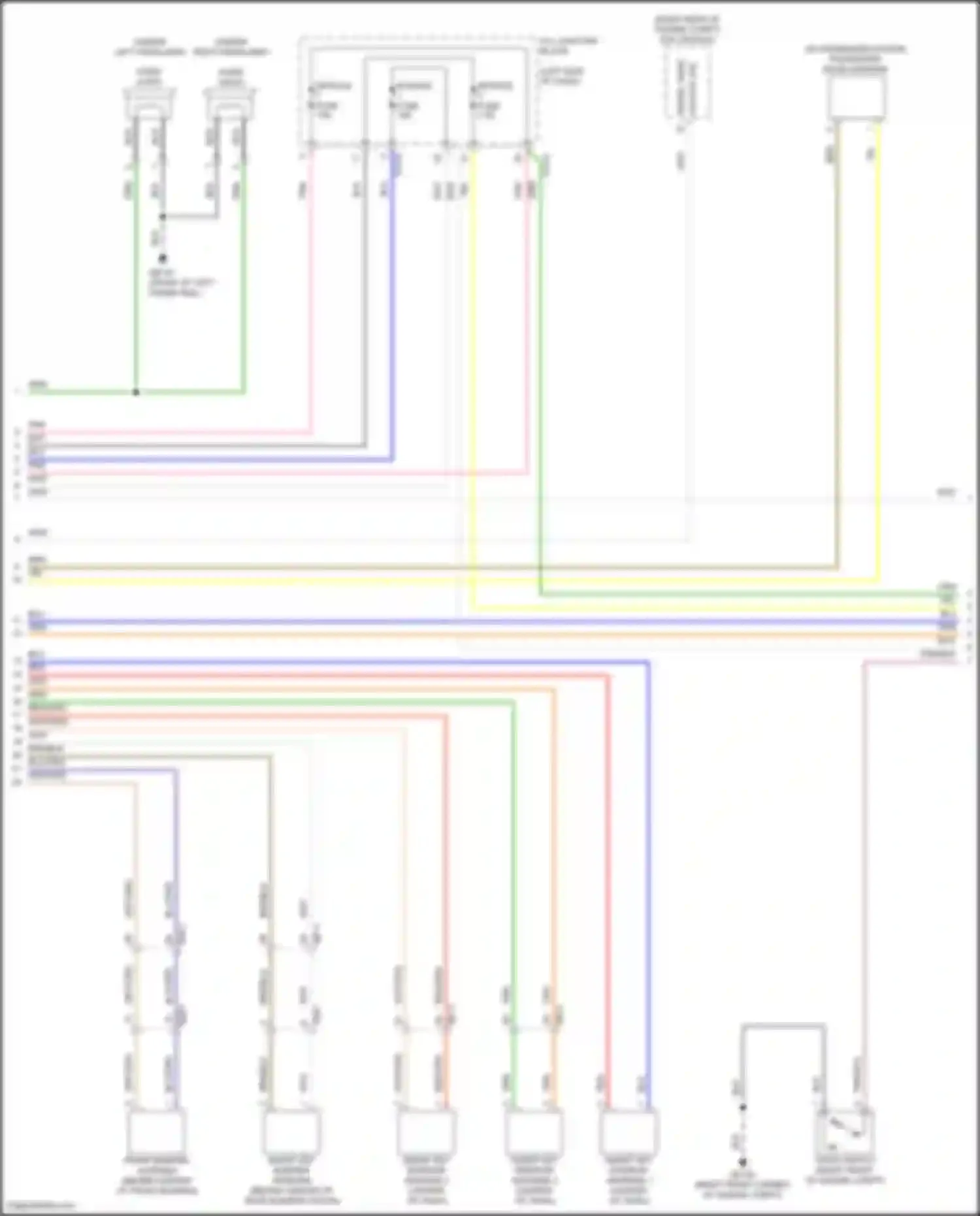 Tucson Hyundai IV (2020-2024): Forced entry circuit, nx4a w/ nfc (2 of 5)