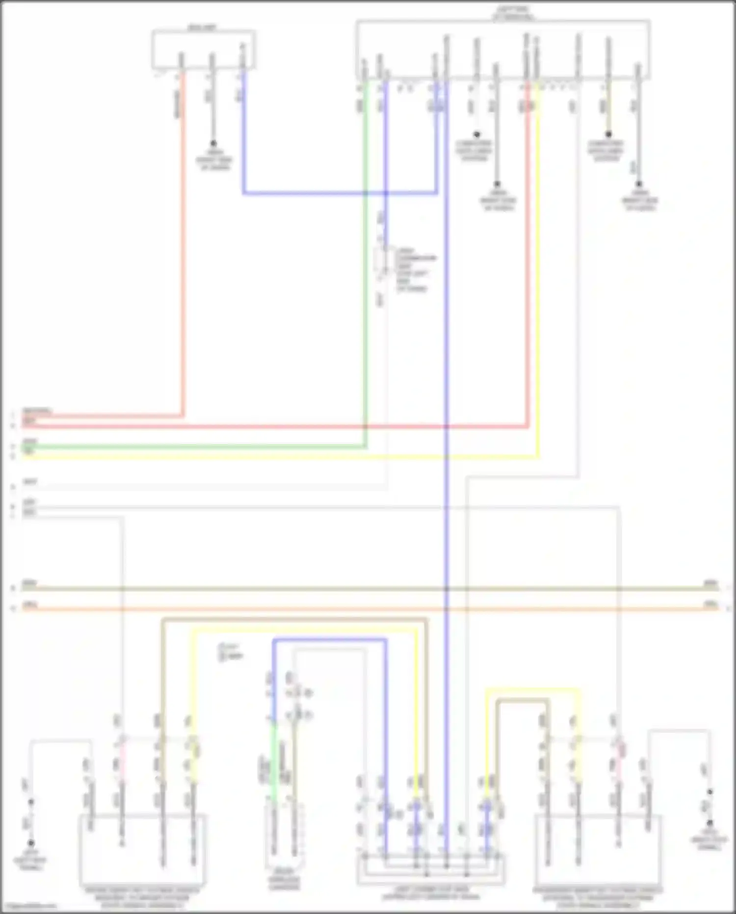 Tucson Hyundai IV (2020-2024): Forced entry circuit, nx4a w/ nfc (4 of 5)