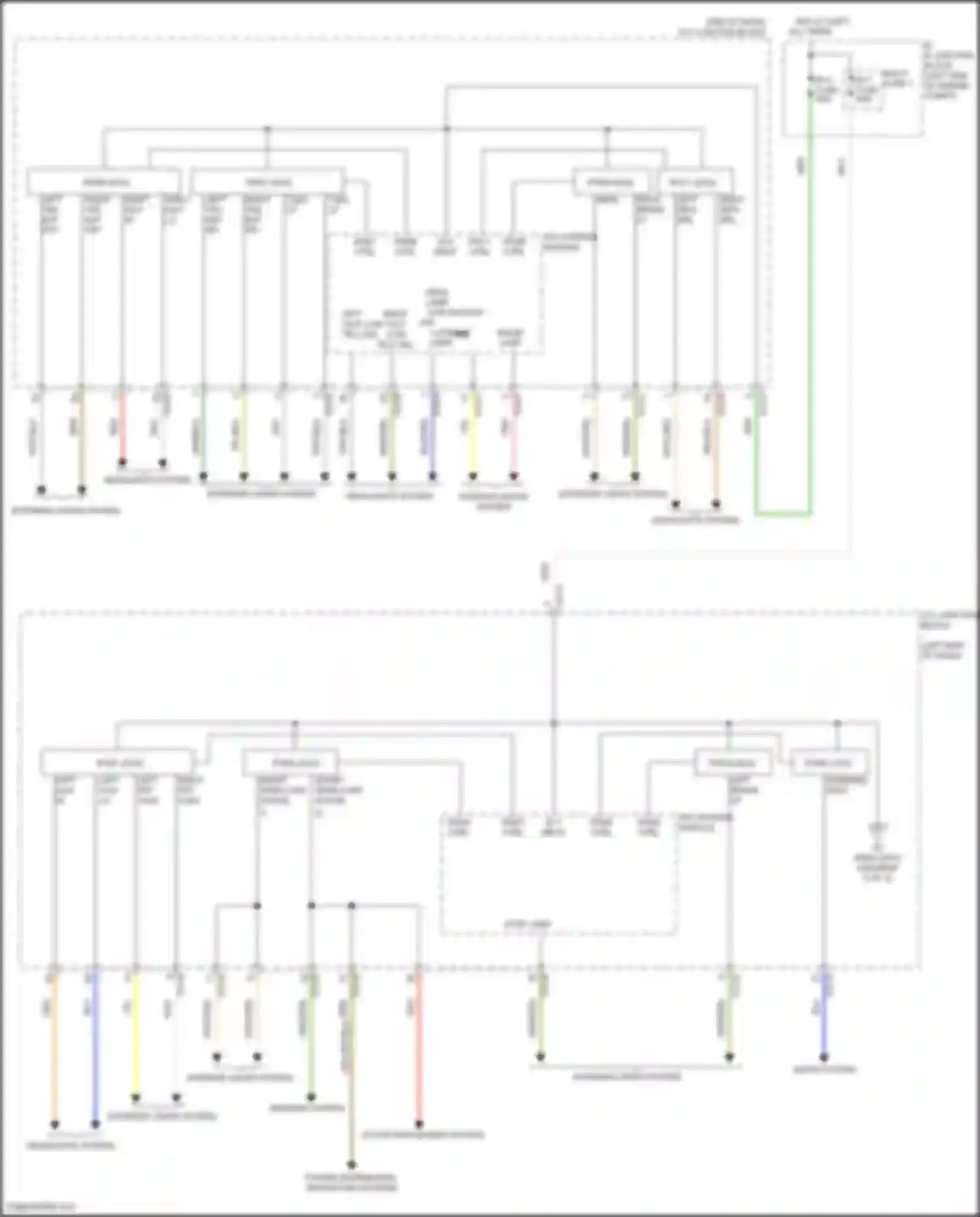 Tucson Hyundai IV (2020-2024): Ips control module circuit, hybrid (2 of 3)