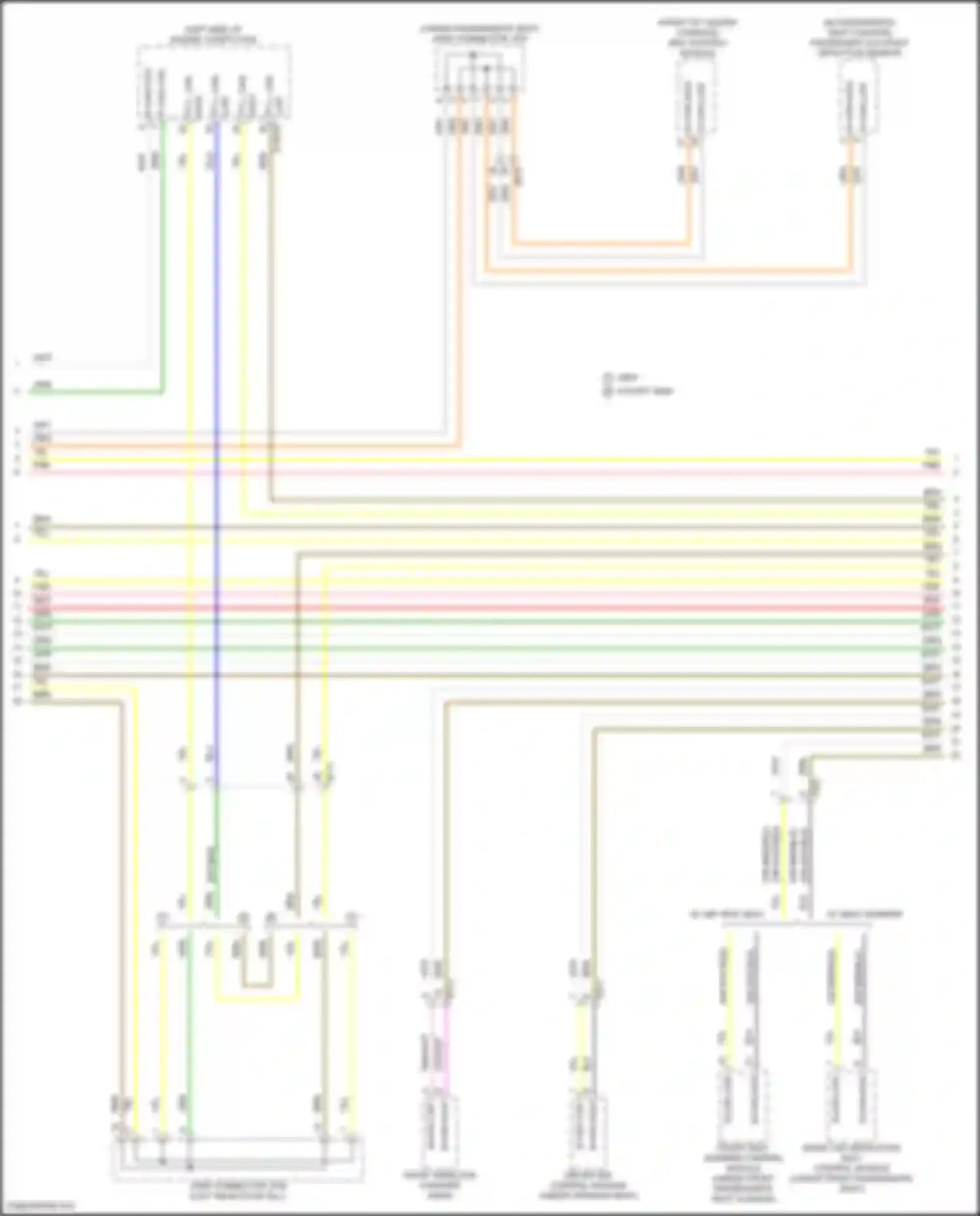 Tucson Hyundai IV (2020-2024): Computer data lines circuit, except hybrid nx4 (3 of 6)