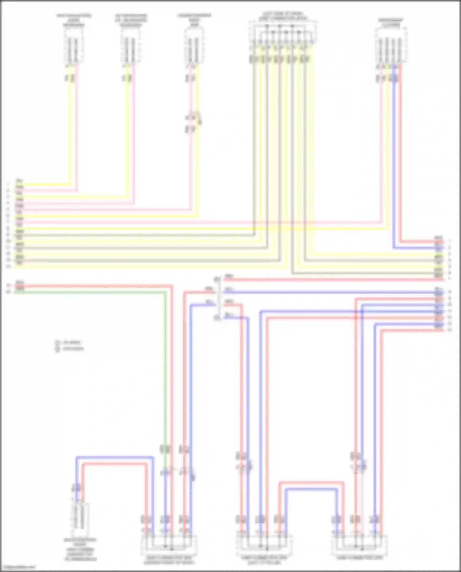 Tucson Hyundai IV (2020-2024): Computer data lines circuit, except hybrid nx4 (5 of 6)