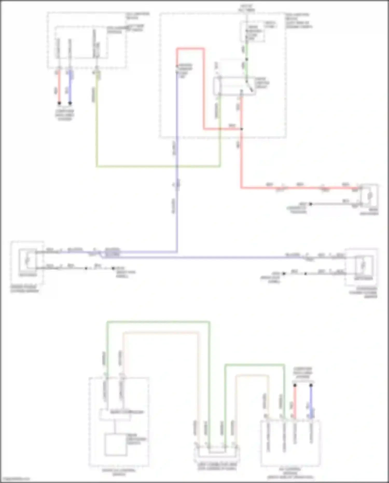 Tucson Hyundai IV (2020-2024): Defoggers circuit, hybrid
