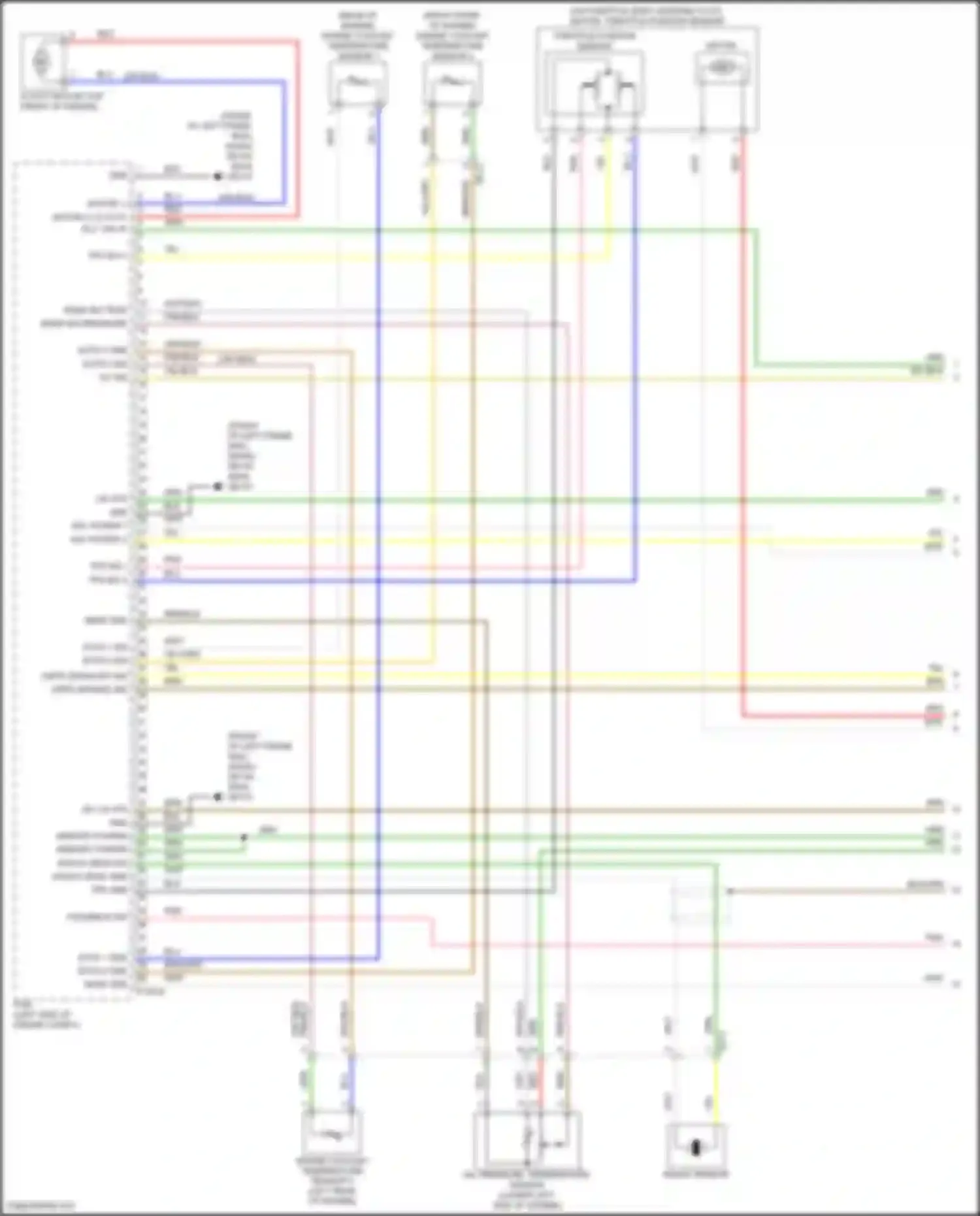 Tucson Hyundai IV (2020-2024): Wiring diagram engine performance 2.5l (1 of 8)