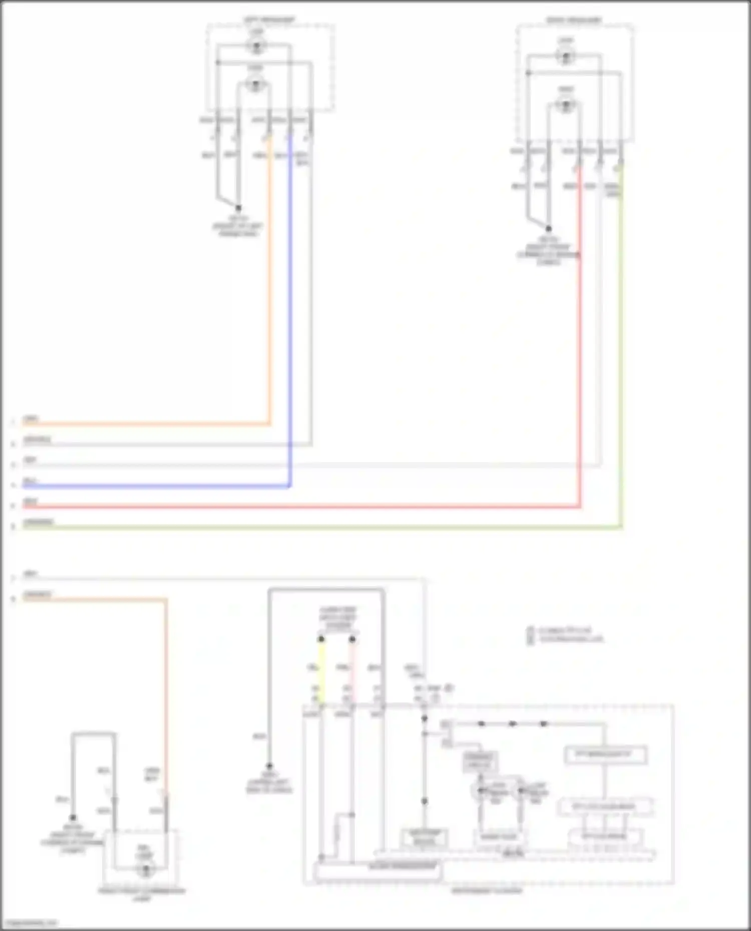 Tucson Hyundai IV (2020-2024): Autolamps circuit, nx4a (2 of 2)