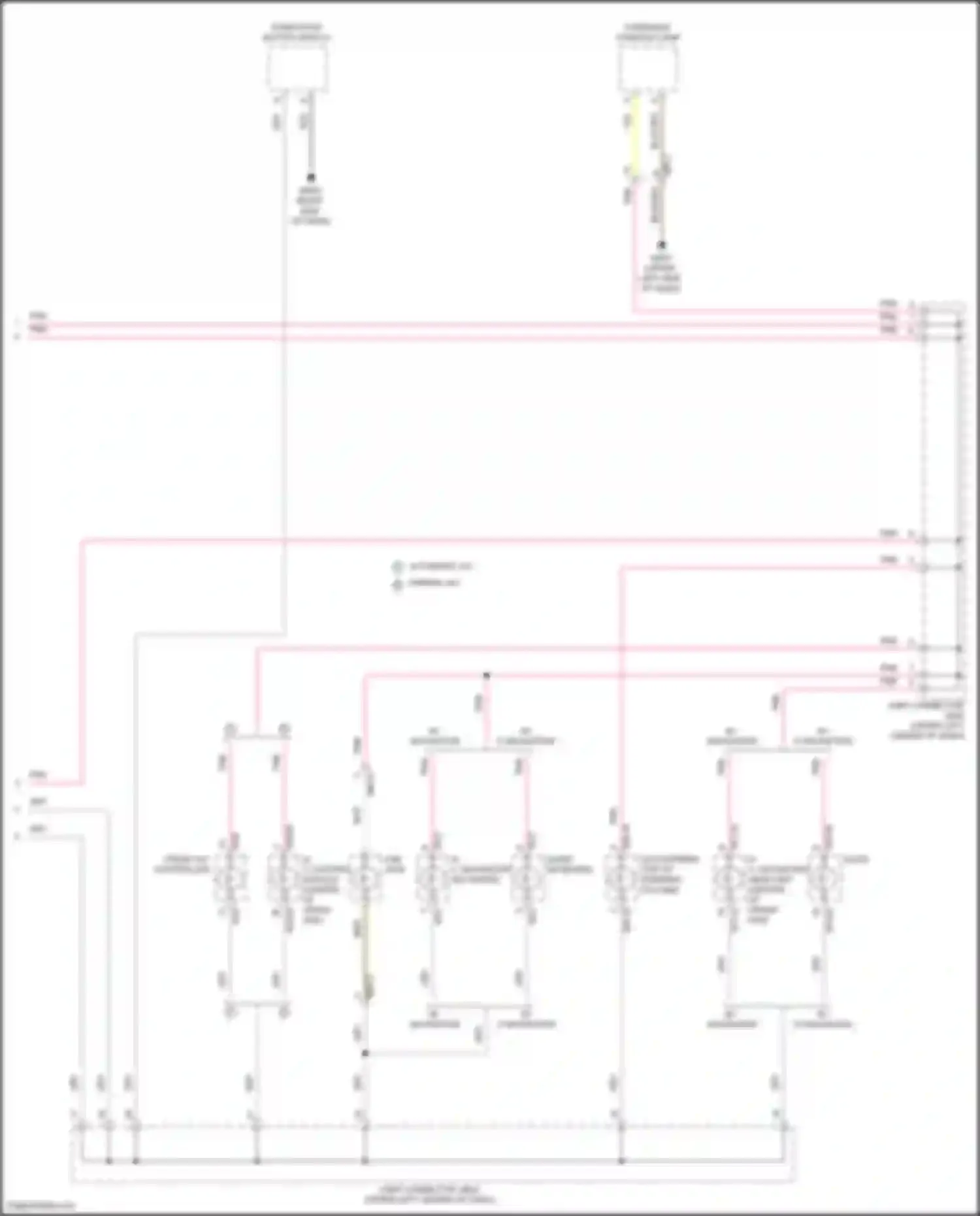 Tucson Hyundai IV (2020-2024): Instrument illumination circuit, except hybrid nx4 (3 of 3)