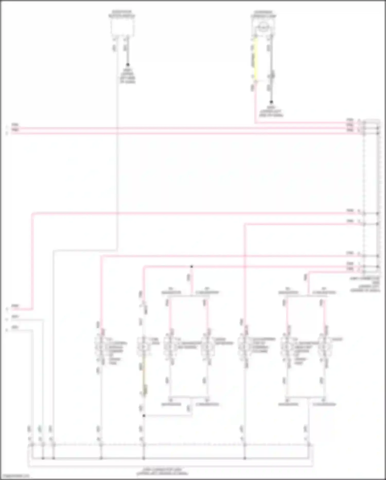 Tucson Hyundai IV (2020-2024): Instrument illumination circuit, except hybrid nx4a (3 of 3)