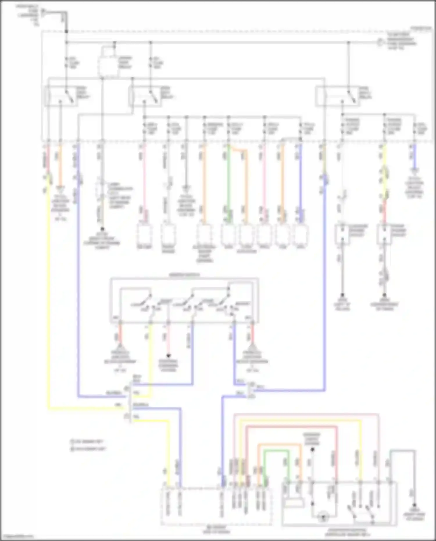 Tucson Hyundai IV (2020-2024): 1.6l plug-in hybrid, power distribution circuit (2 of 10)