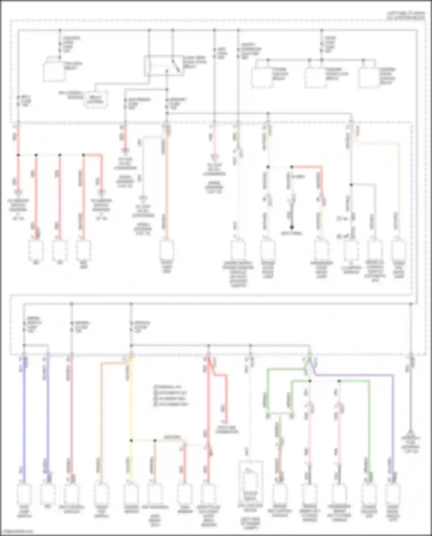 Tucson Hyundai IV (2020-2024): 2.5l, power distribution circuit, nx4a (3 of 10)