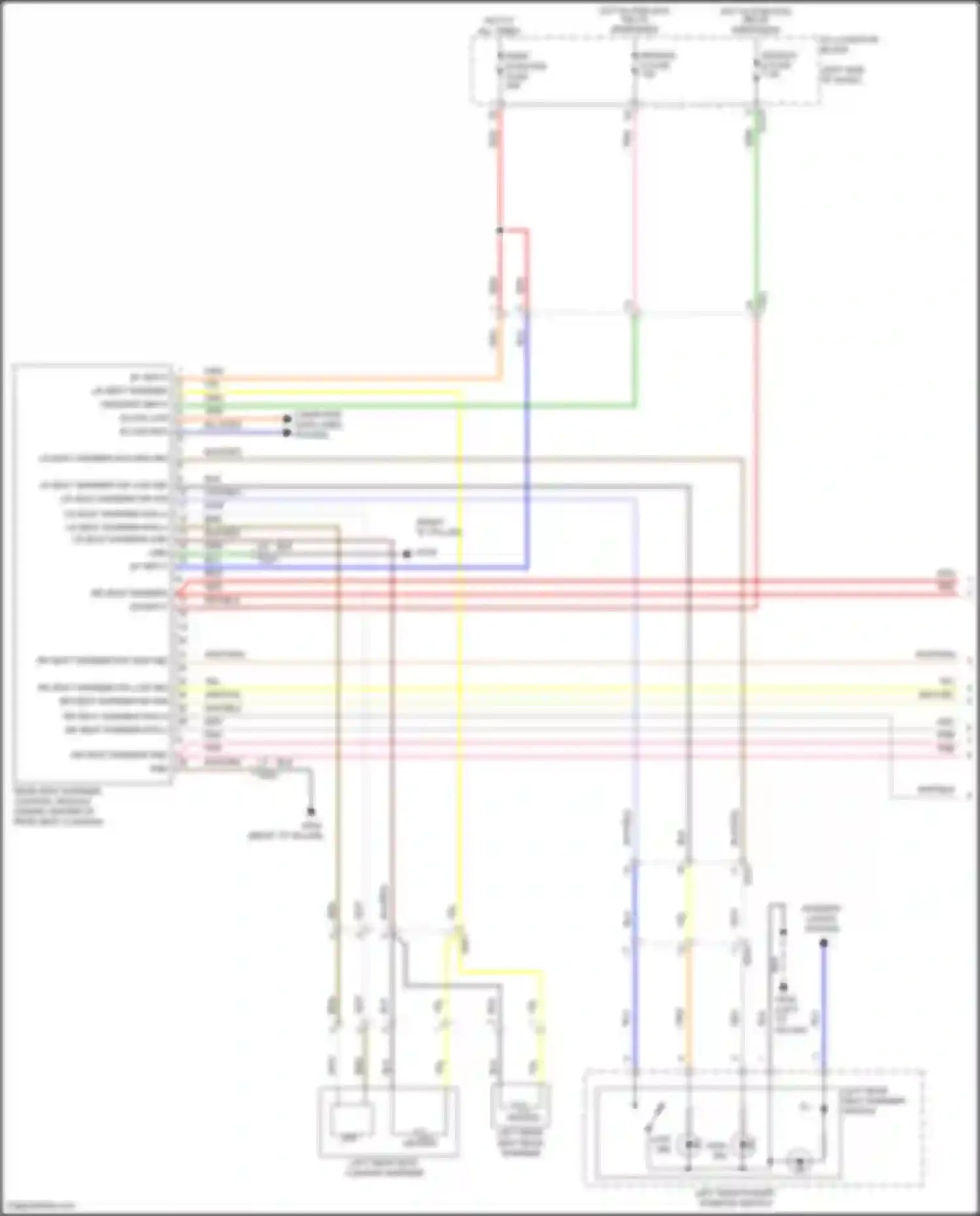 Tucson Hyundai IV (2020-2024): Rear heated seats circuit, nx4a (1 of 2)