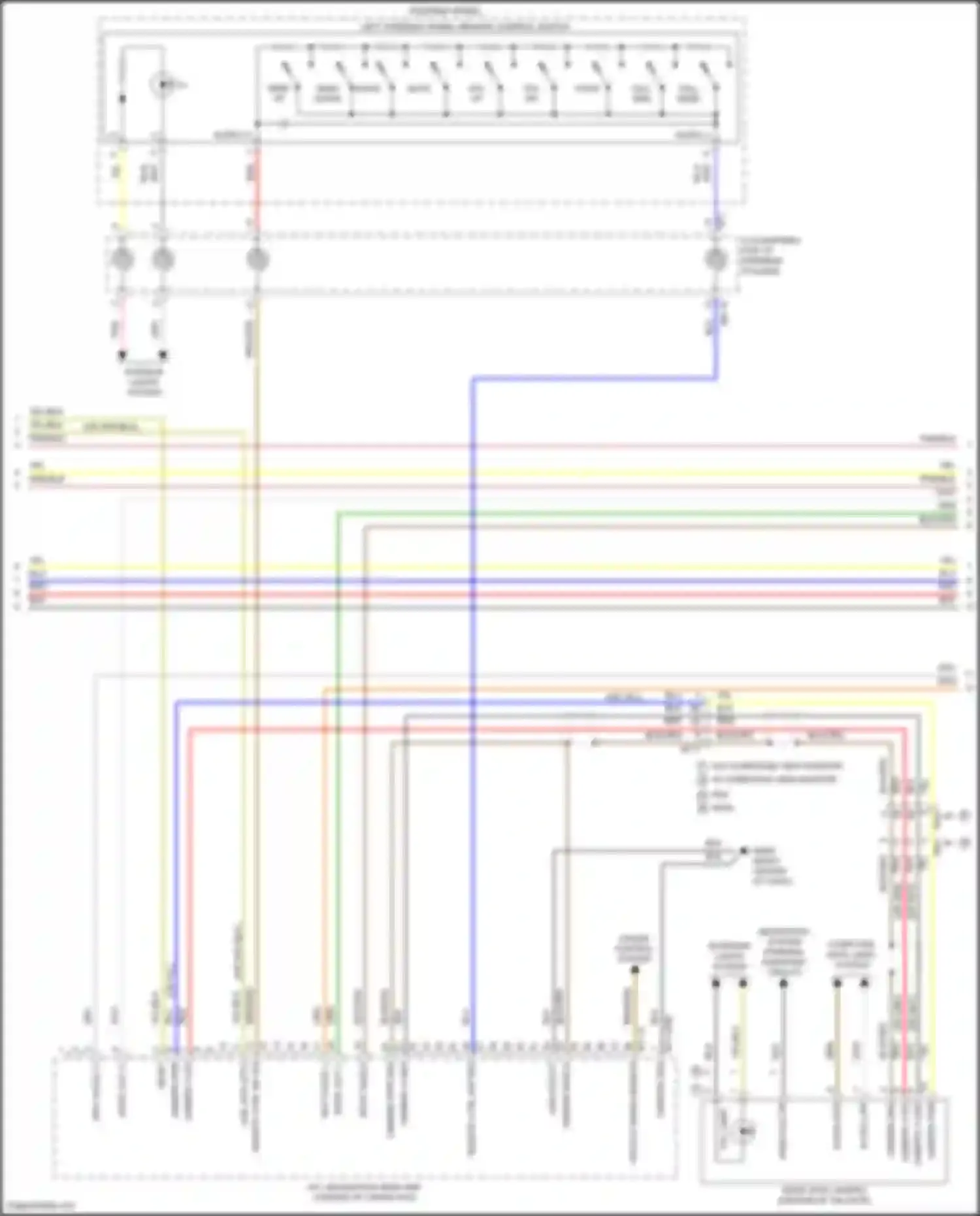 Tucson Hyundai IV (2020-2024): Radio circuit, except hybrid w/ navigation & amplifier (3 of 5)