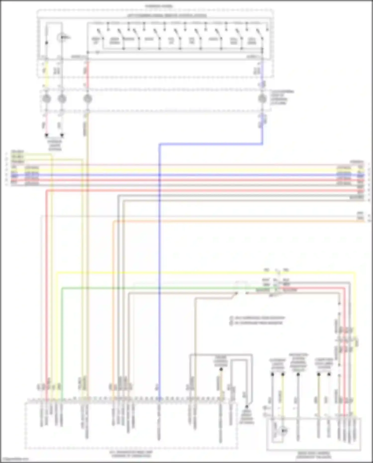 Tucson Hyundai IV (2020-2024): Radio circuit, hybrid w/ navigation & amplifier (3 of 5)