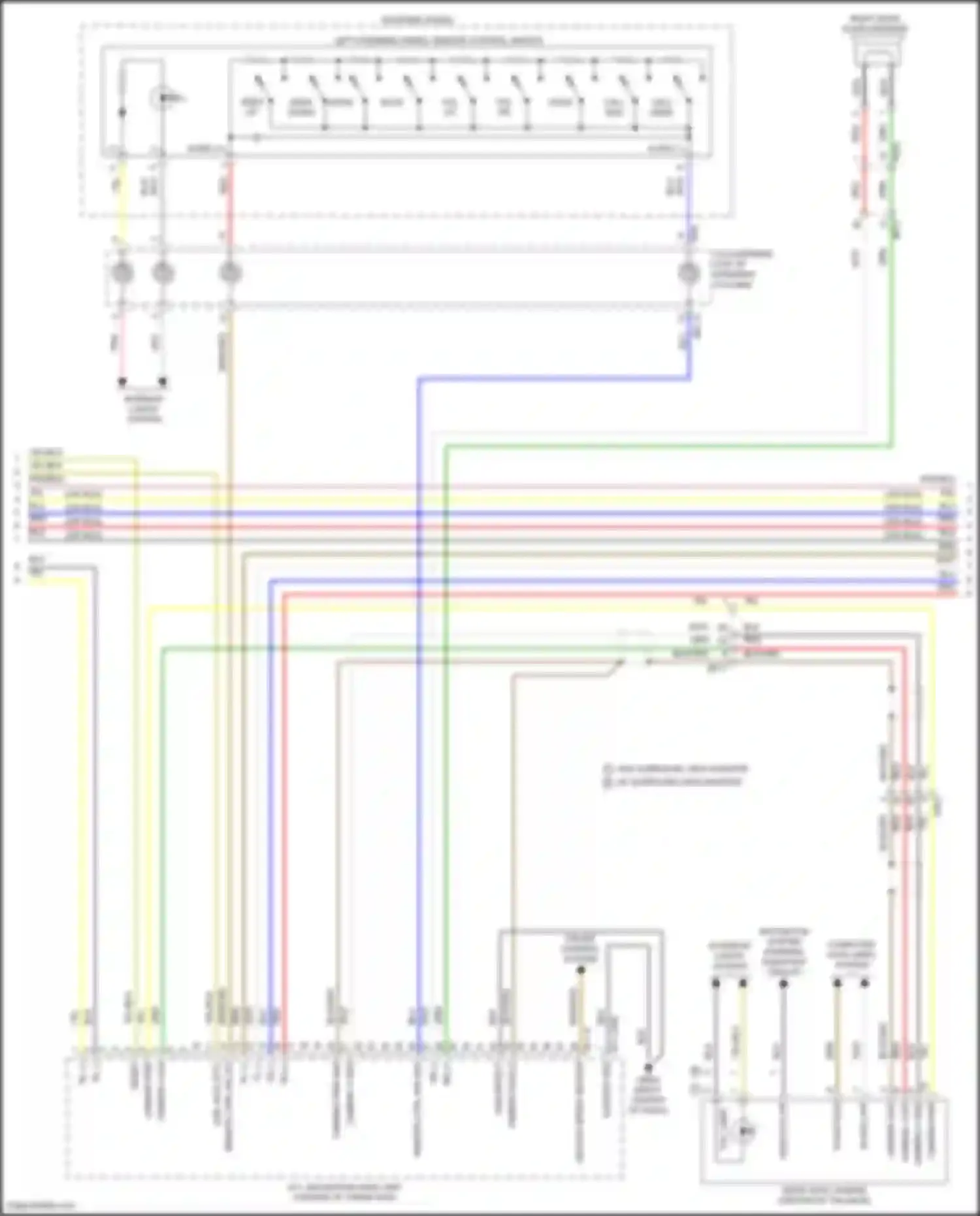 Tucson Hyundai IV (2020-2024): Radio circuit, hybrid w/ navigation w/o amplifier (3 of 4)