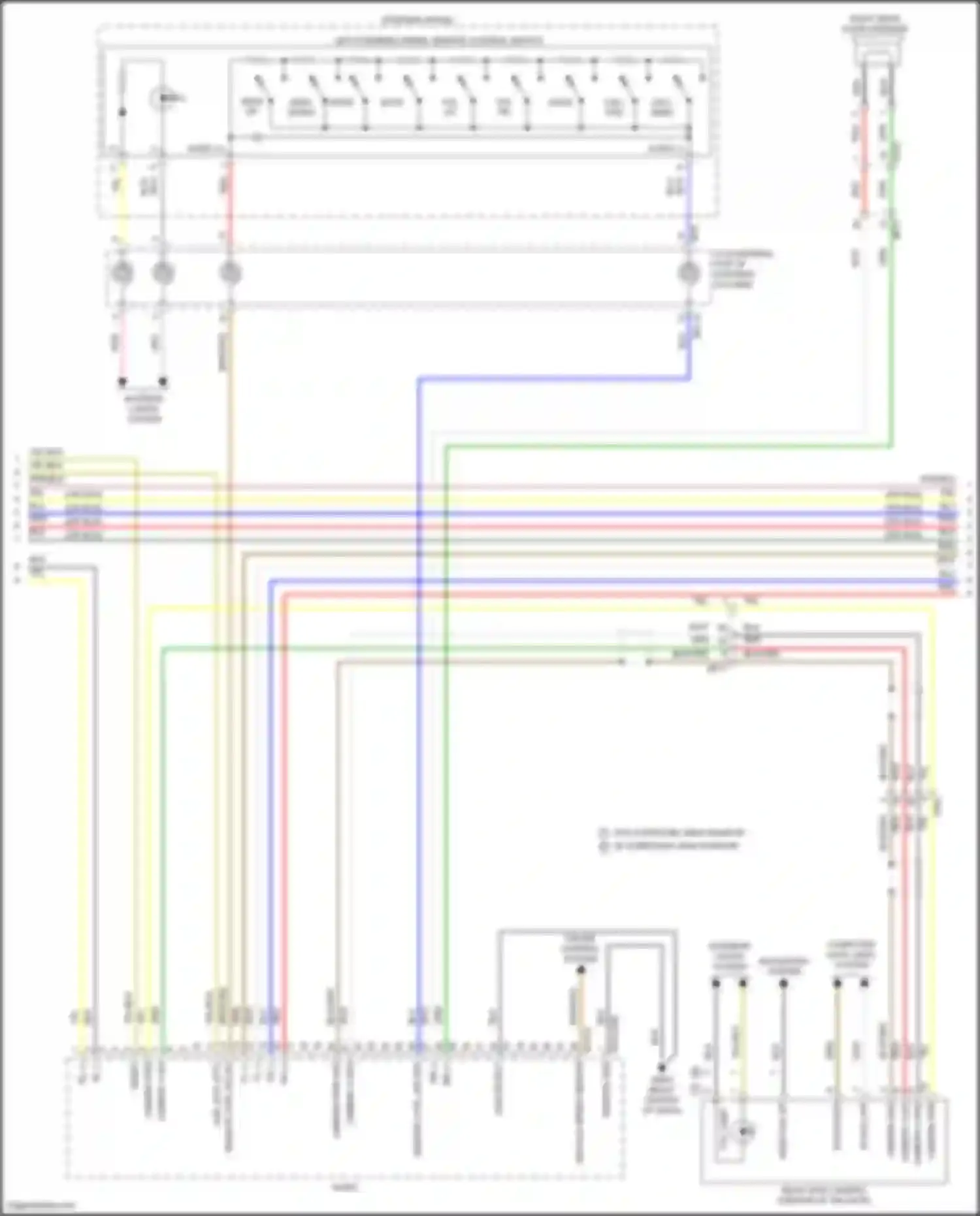 Tucson Hyundai IV (2020-2024): Radio circuit, hybrid w/o navigation & amplifier (3 of 4)