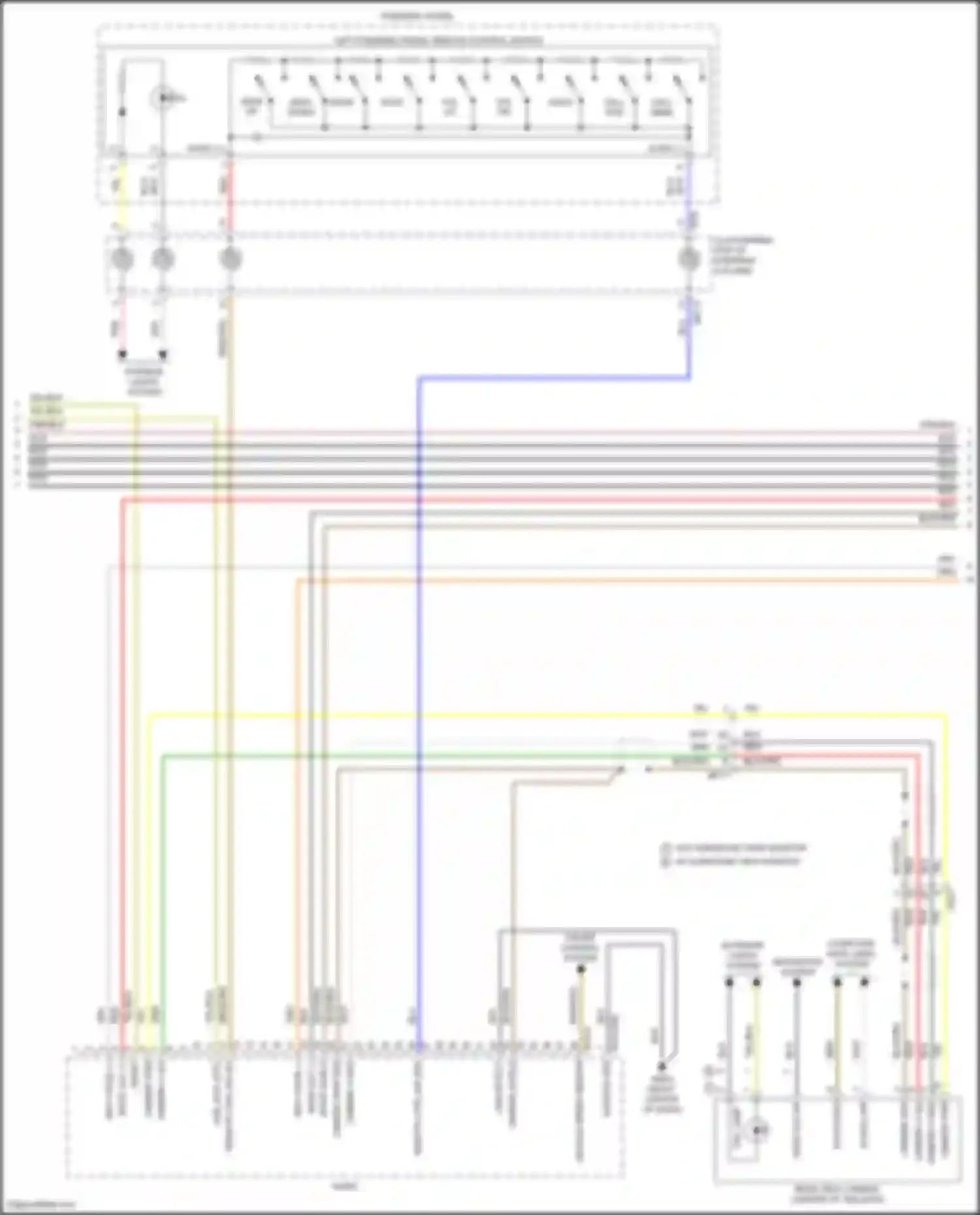 Tucson Hyundai IV (2020-2024): Radio circuit, hybrid w/o navigation w/ amplifier (3 of 5)