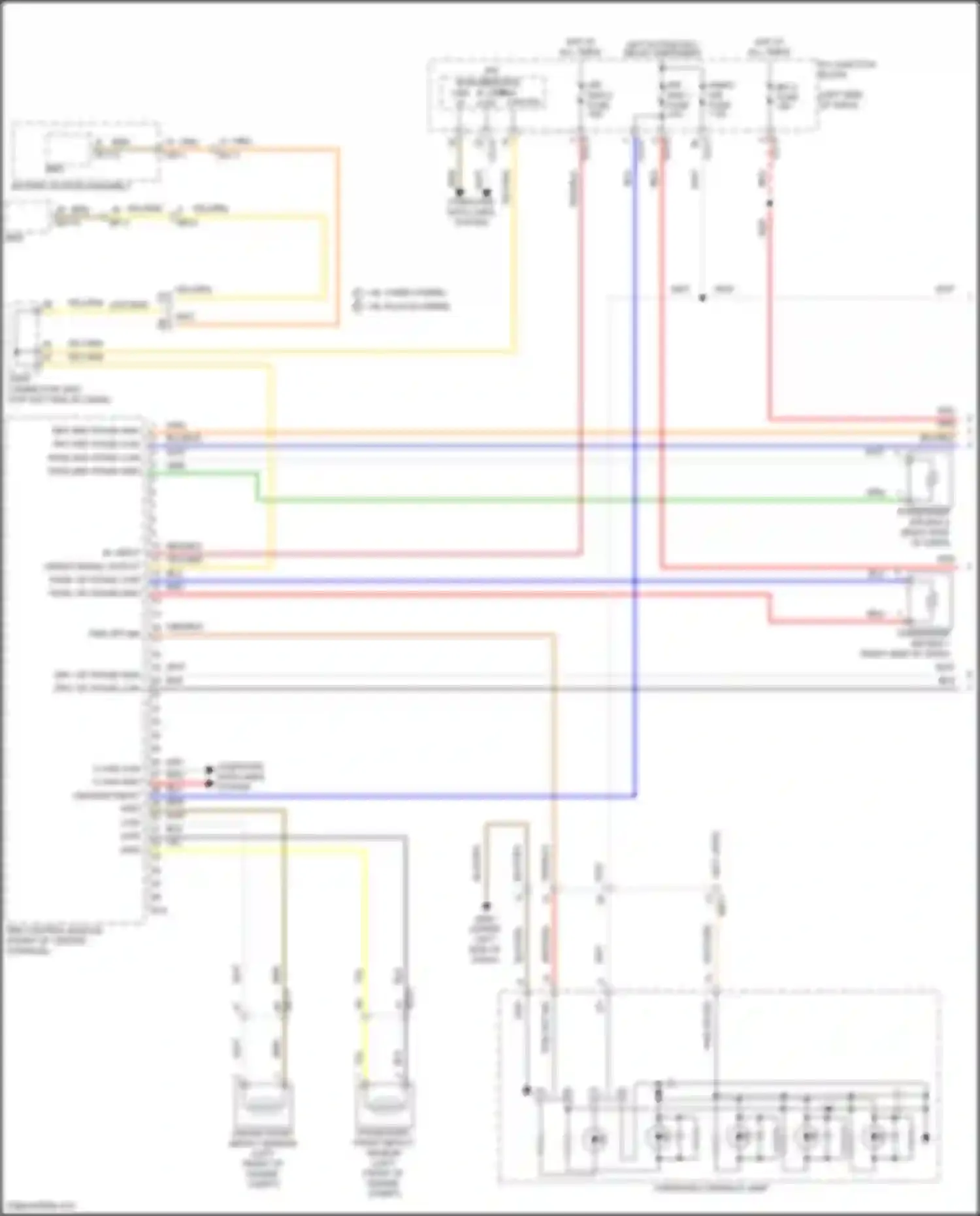 Tucson Hyundai IV (2020-2024): Supplemental restraints circuit, hybrid (1 of 3)
