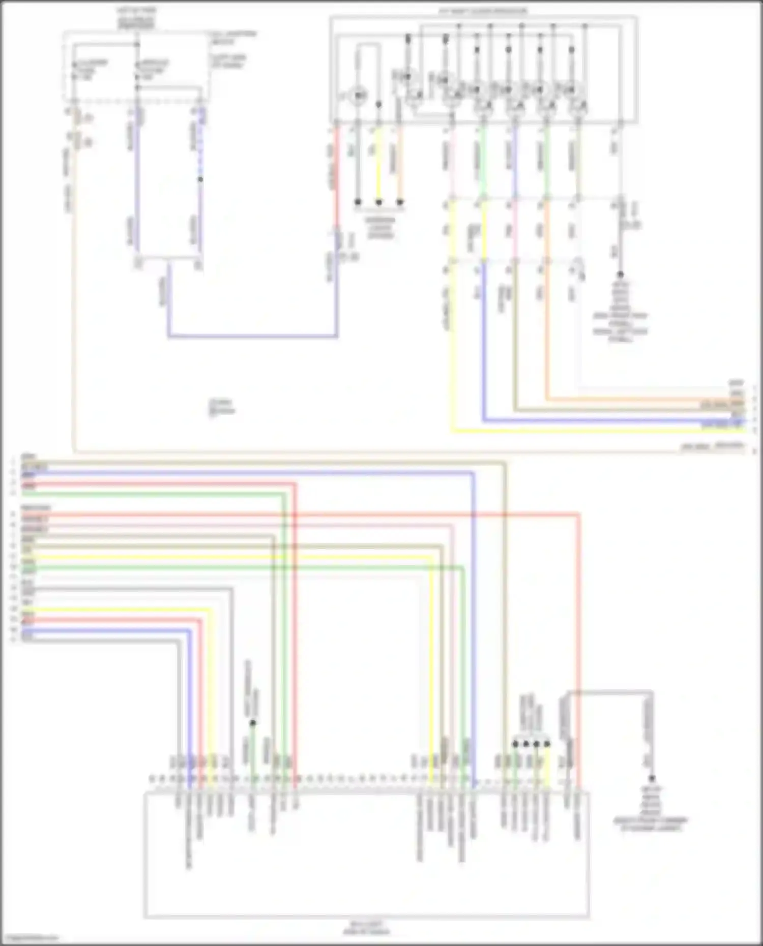 Tucson Hyundai IV (2020-2024): A/t circuit, except hybrid (3 of 4)