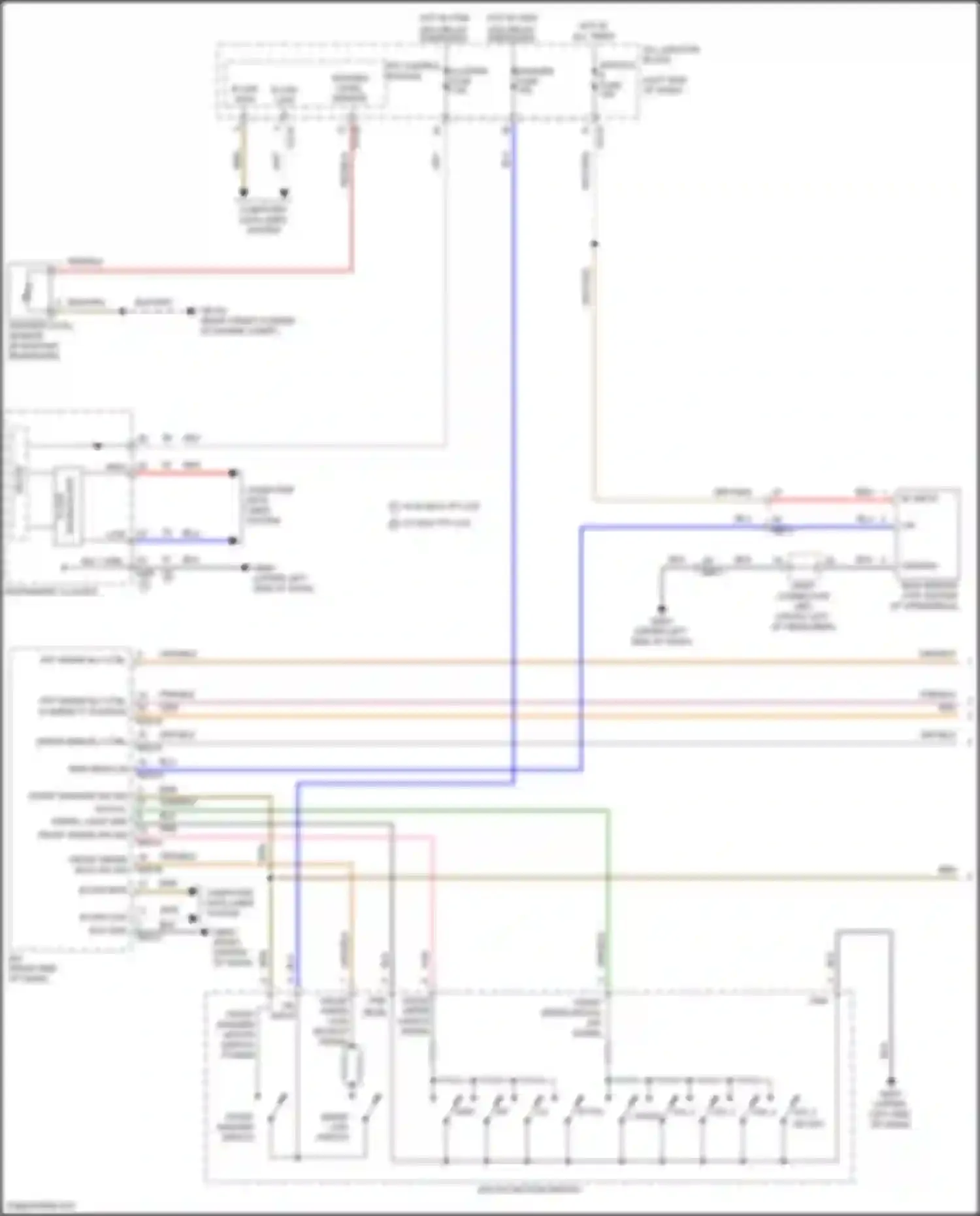 Tucson Hyundai IV (2020-2024): Front wiper/washer circuit, nx4a (1 of 2)