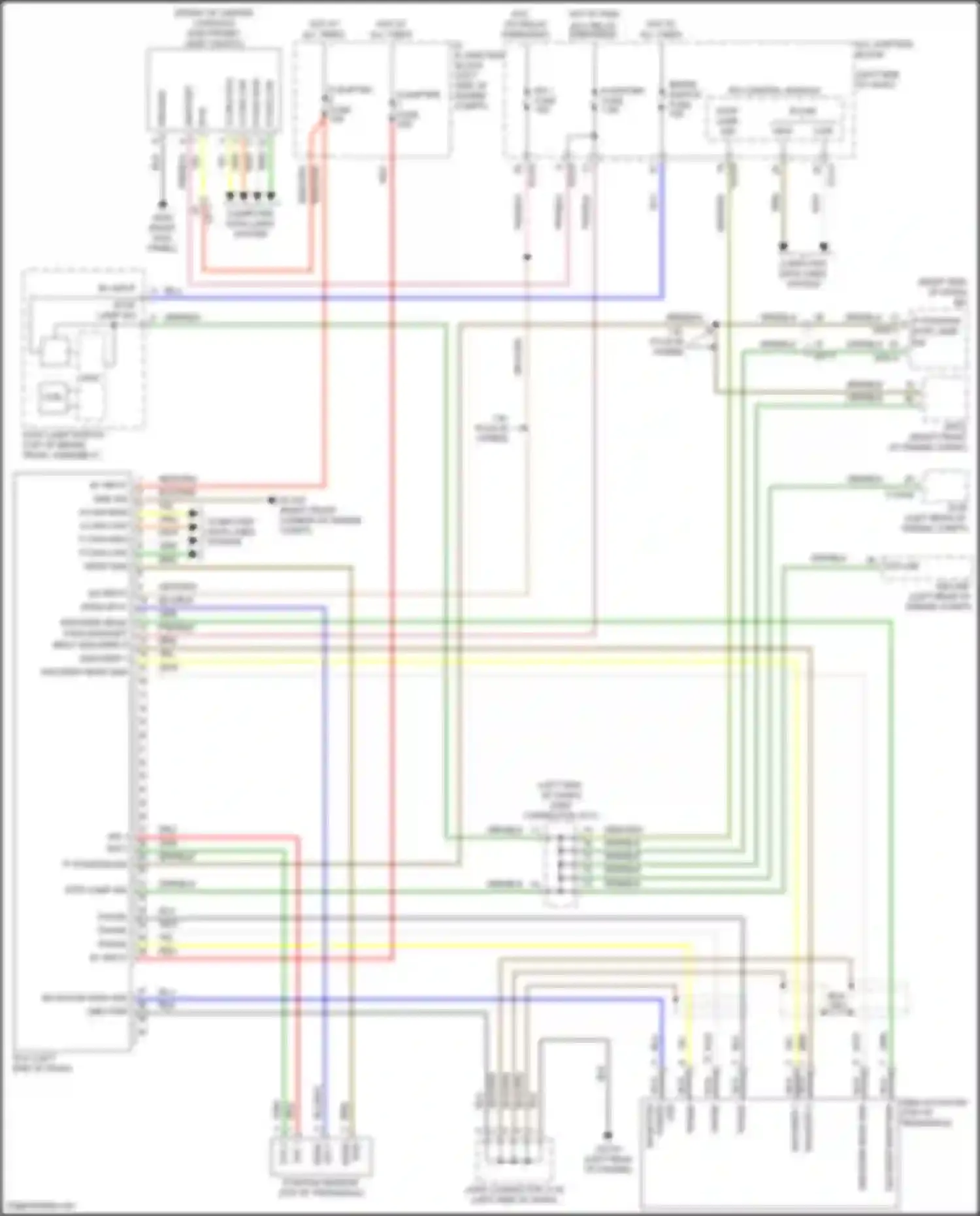 Wiring diagram 1.6l plug-in hybrid for Hyundai Tucson IV (2020-2024) (7 of 9)