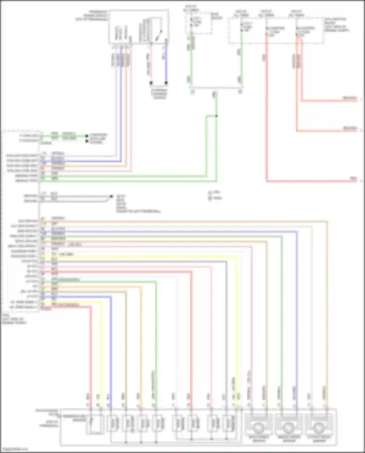 Wiring diagram 28-vfs for Hyundai Tucson IV (2020-2024) (1 of 3)