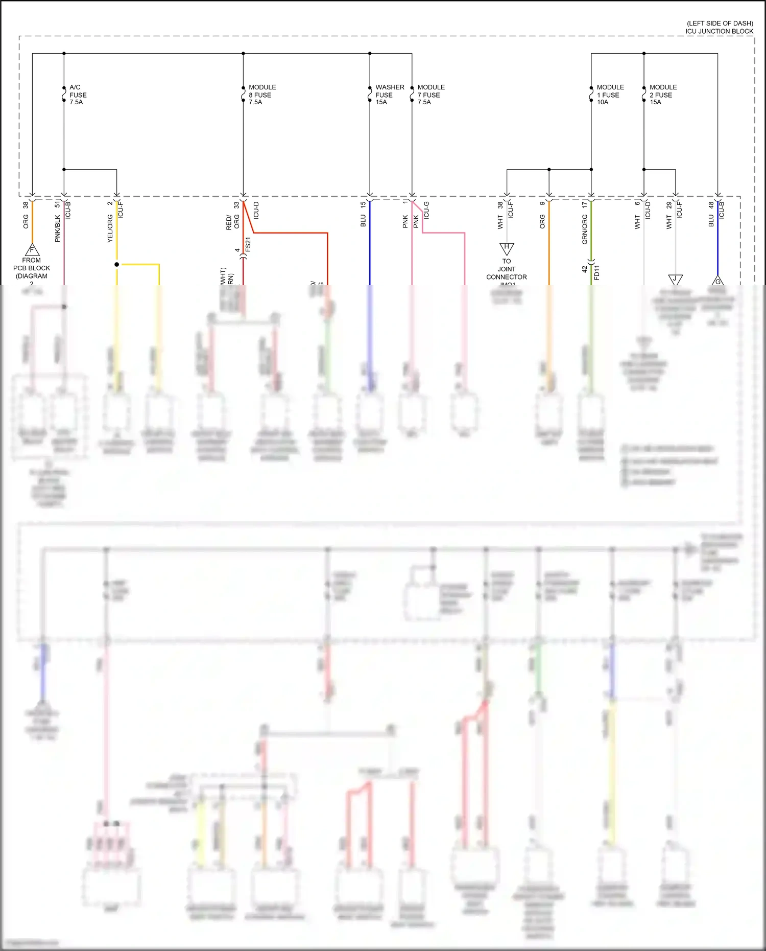 Hyundai Tucson IV (2020-2024) a/c control module wiring diagram  (25 of 33)