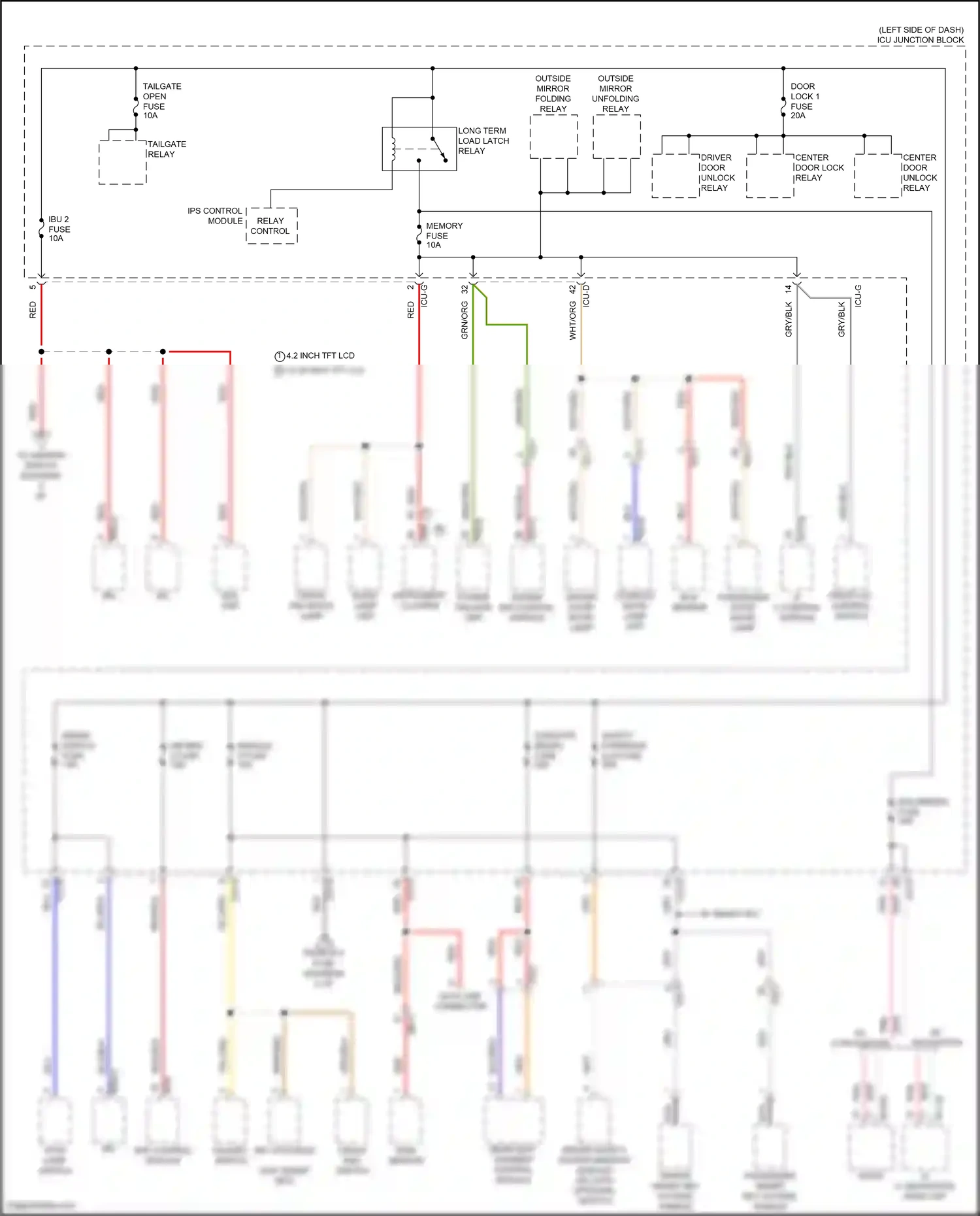 Hyundai Tucson IV (2020-2024) a/c control module wiring diagram  (31 of 33)